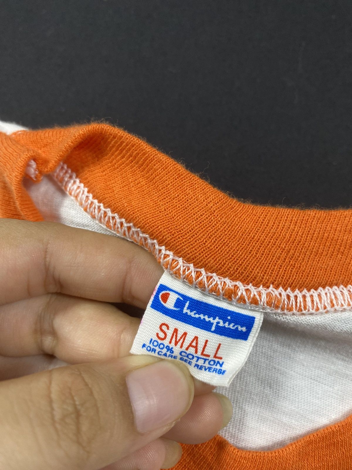 Champion Rare Vintage 70's Champion Ringer tee Size US S / EU 44-46 / 1 - 4 Thumbnail