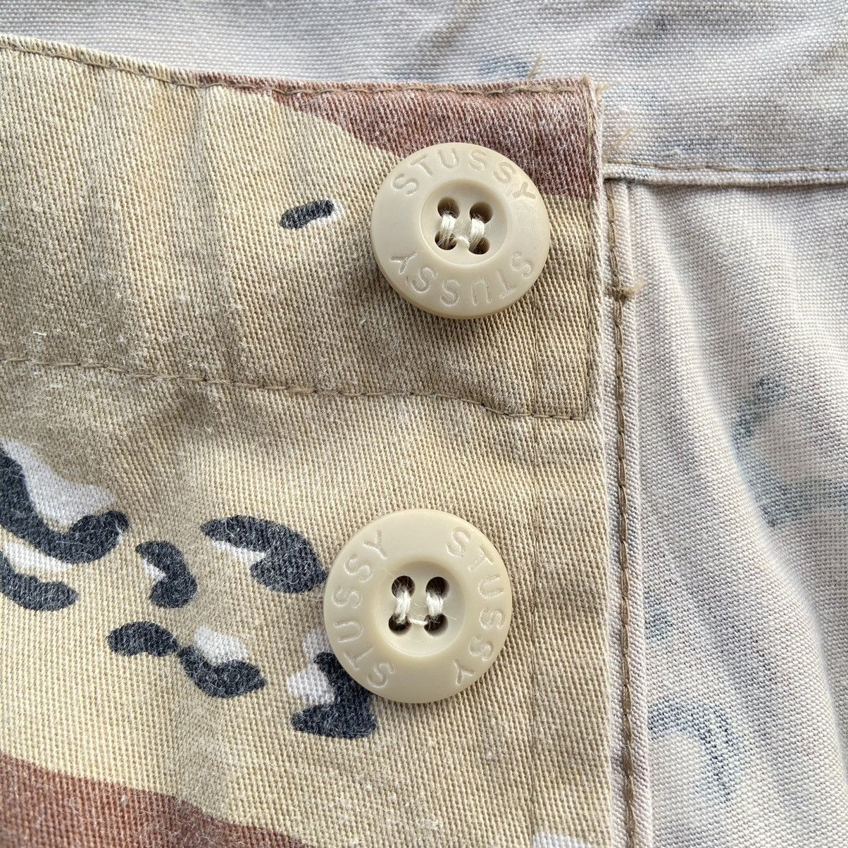 Stussy Vintage 90's Stussy Jorts Camo Cargo Pants Size US 32 / EU 48 - 6 Thumbnail
