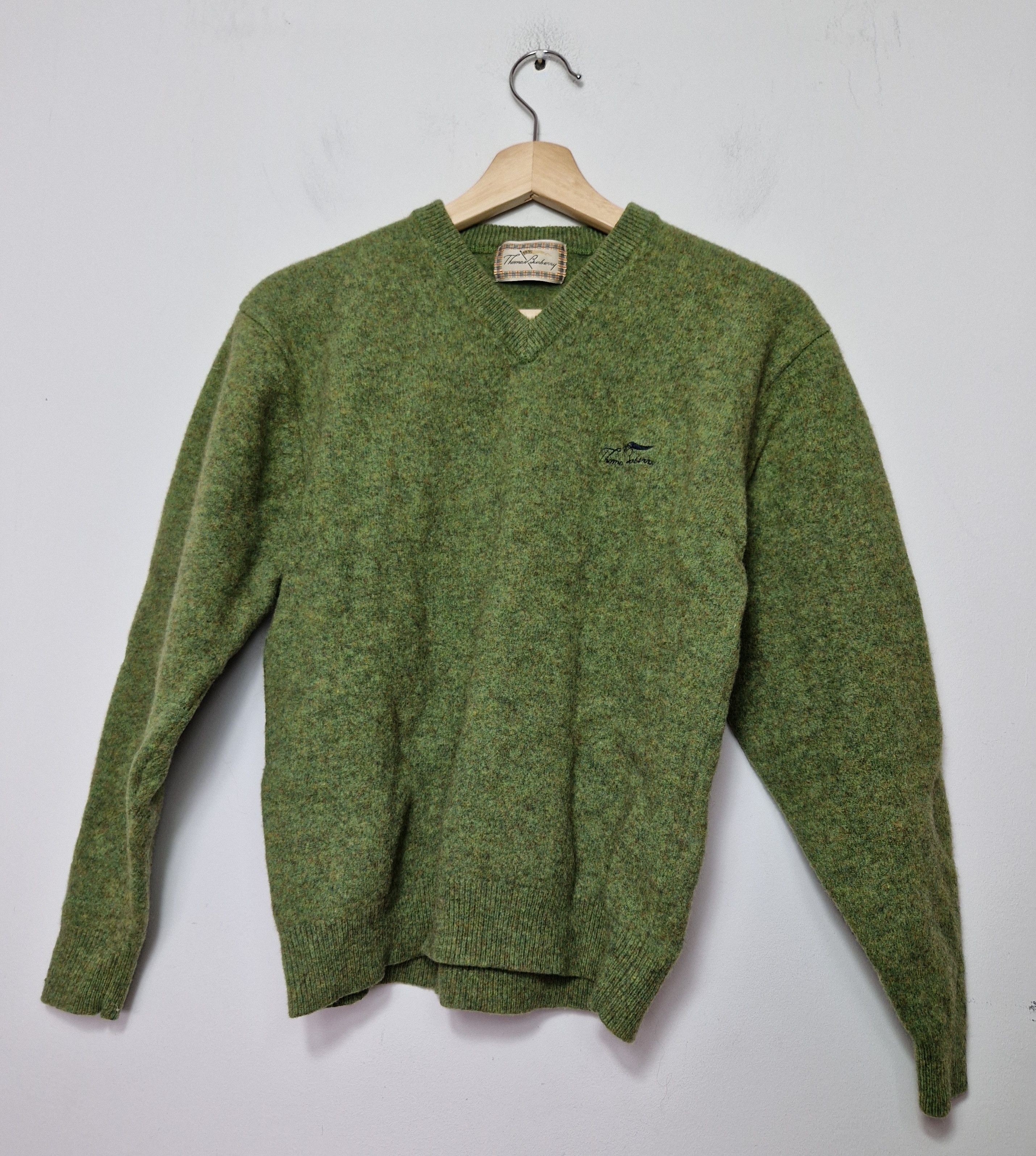 Burberry Thomas Burberry vintage lambswool sweater Size US XS / EU 42 / 0 - 1 Thumbnail