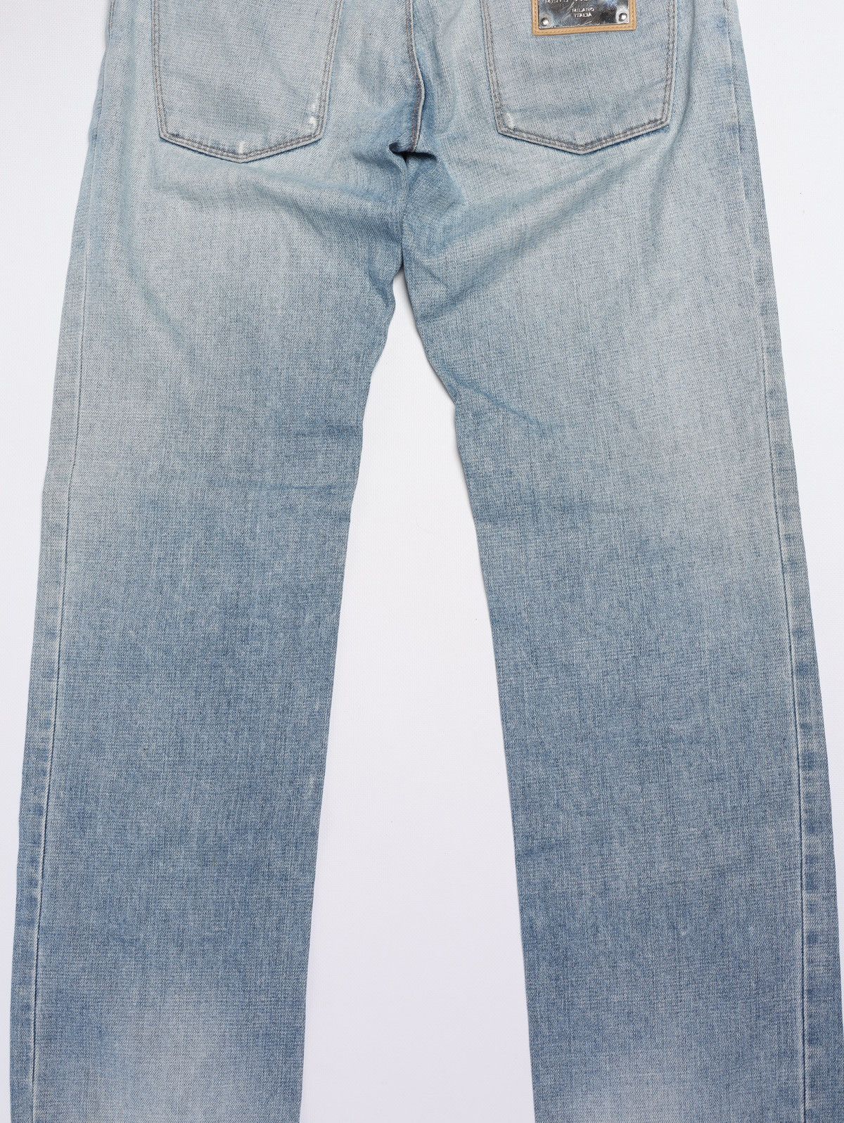 Dolce & Gabbana Dolce Gabbana Sky Blue Jeans Denim Pants Trousers Metal Logo Size US 32 / EU 48 - 14 Thumbnail