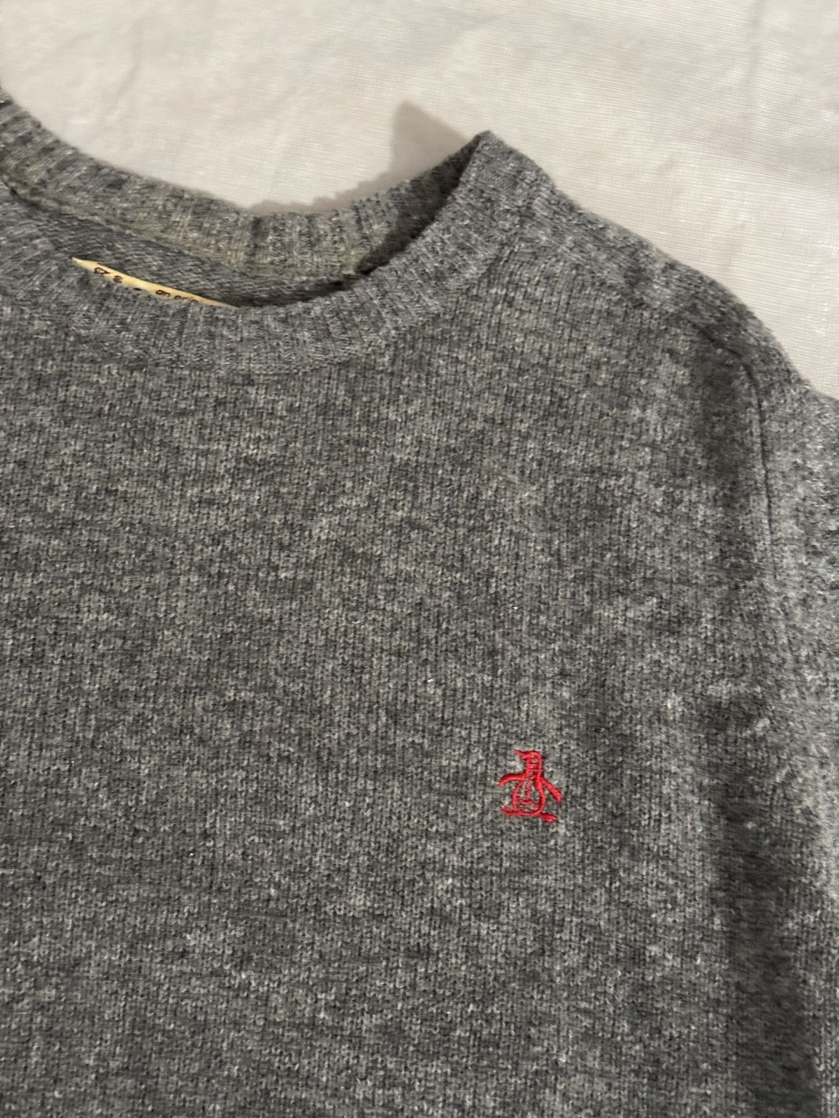 Original Penguin Original Penguin Lambswool Sweater Grey Size L Grailed