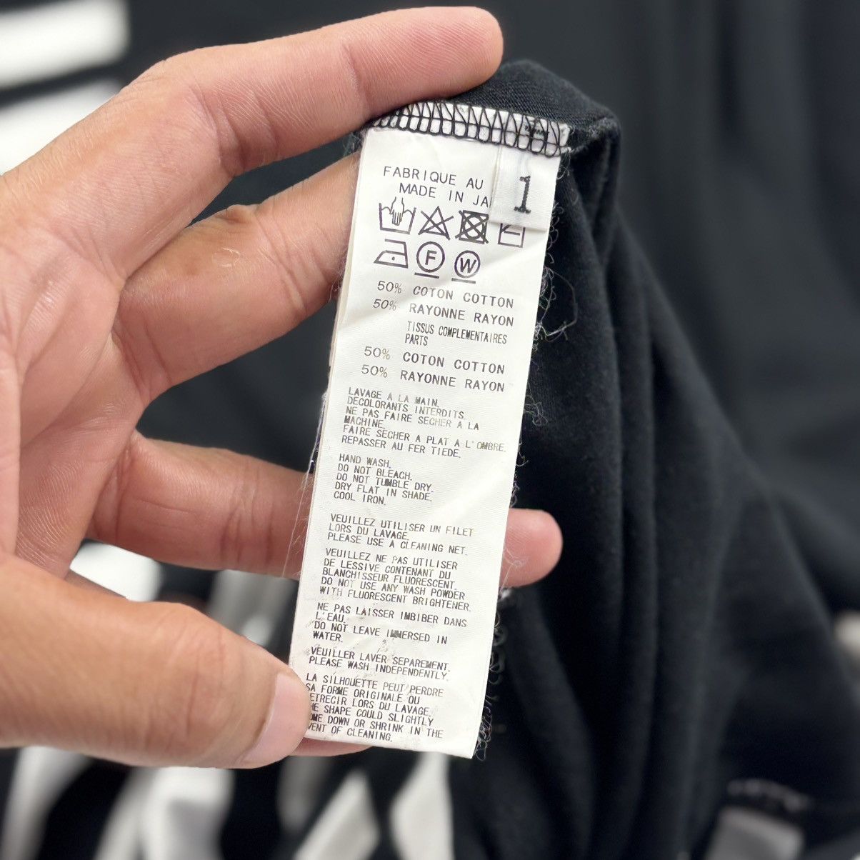 Yohji Yamamoto Yohji Yamamoto Regulation Reconstructed Shirt Size US S / EU 44-46 / 1 - 7 Thumbnail