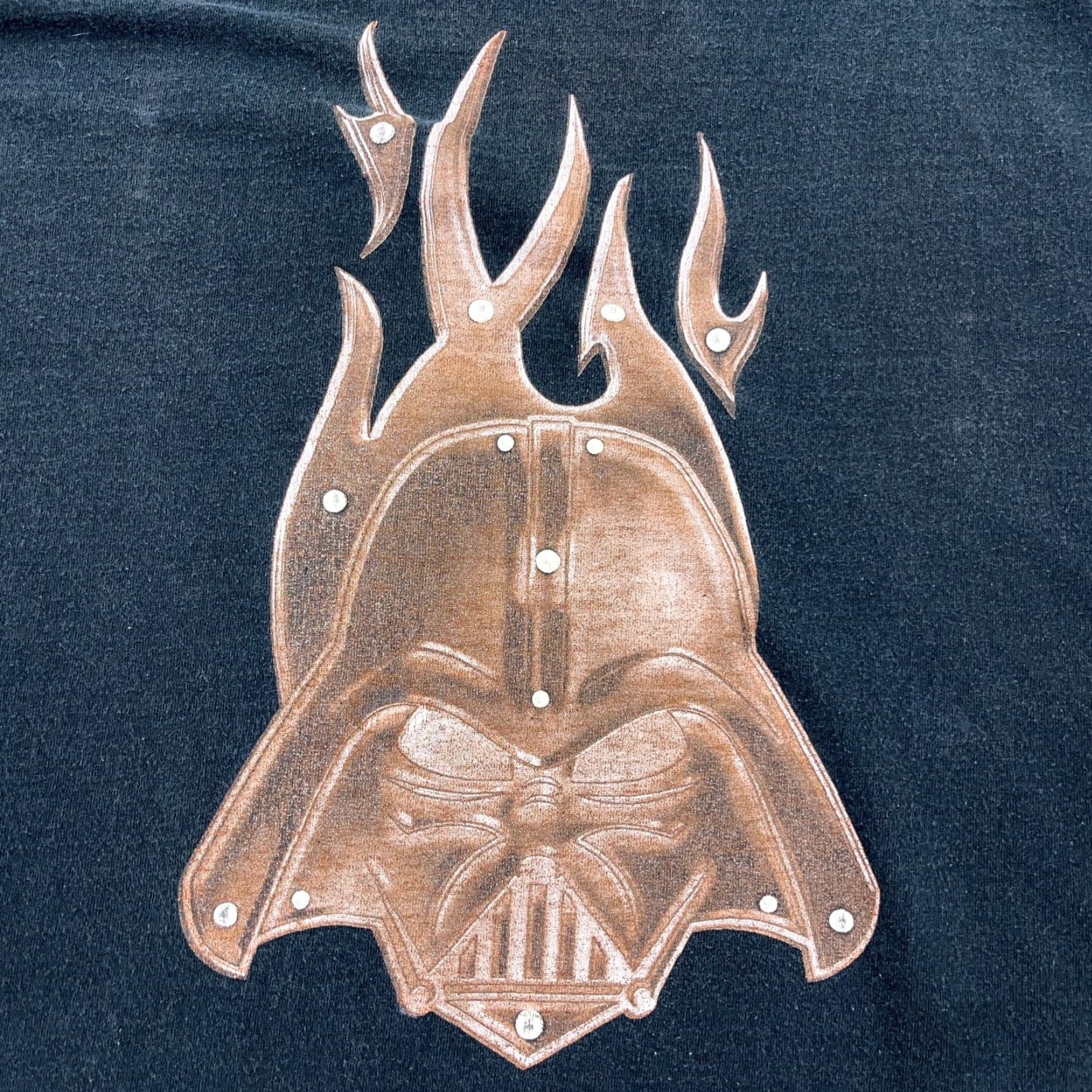 Star Wars VINTAGE Star Wars Shirt Adult Medium Black Graphic Print Darth Vader Y2K 90s Mens Size US M / EU 48-50 / 2 - 2 Thumbnail