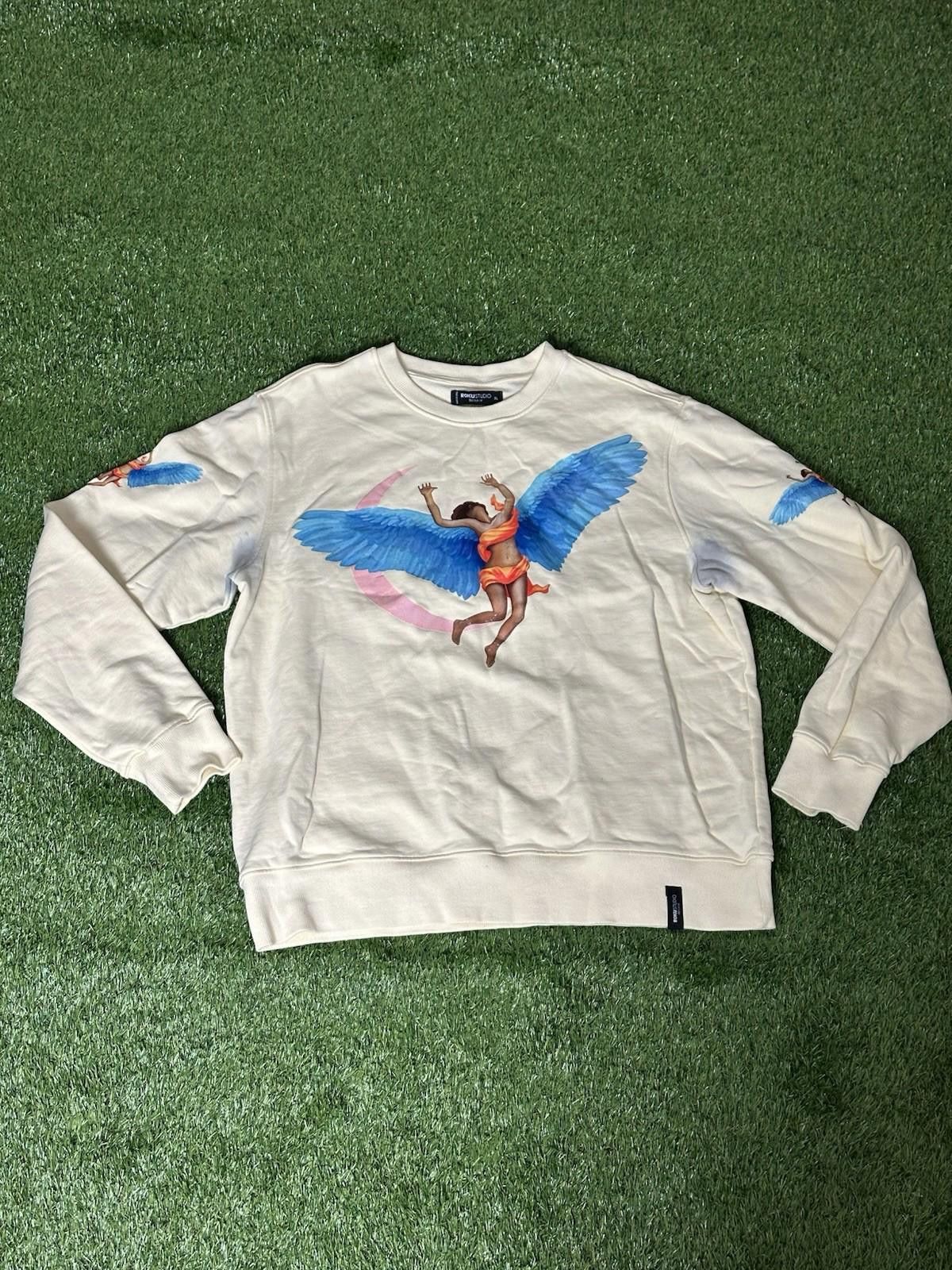 Designer Roku Studio Sweatshirt ANGEL XL Size US XL / EU 56 / 4 - 1 Thumbnail