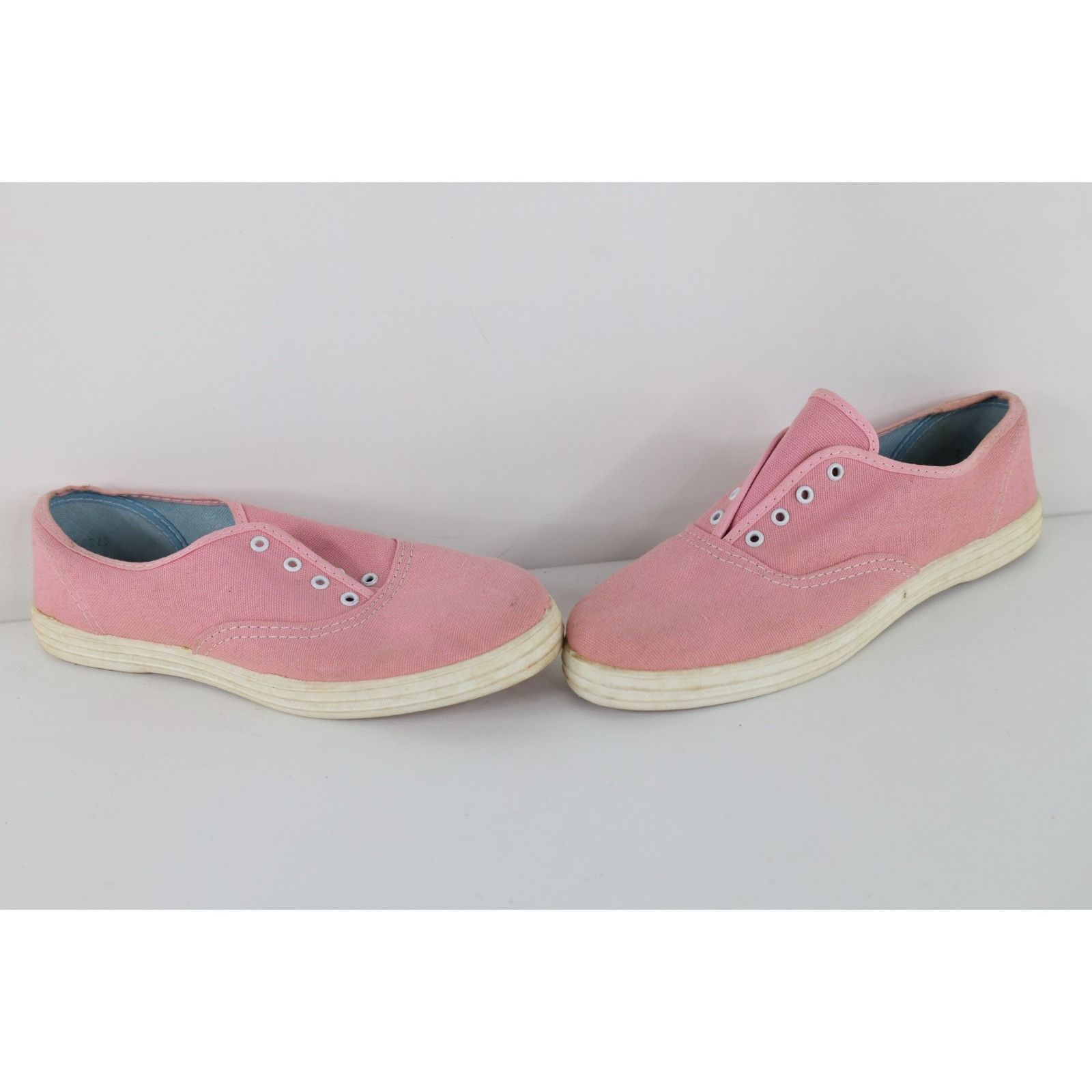 Vintage Vintage 70s 80s Streetwear Distressed Canvas Shoes Size US 7 / IT 37 - 1 Thumbnail