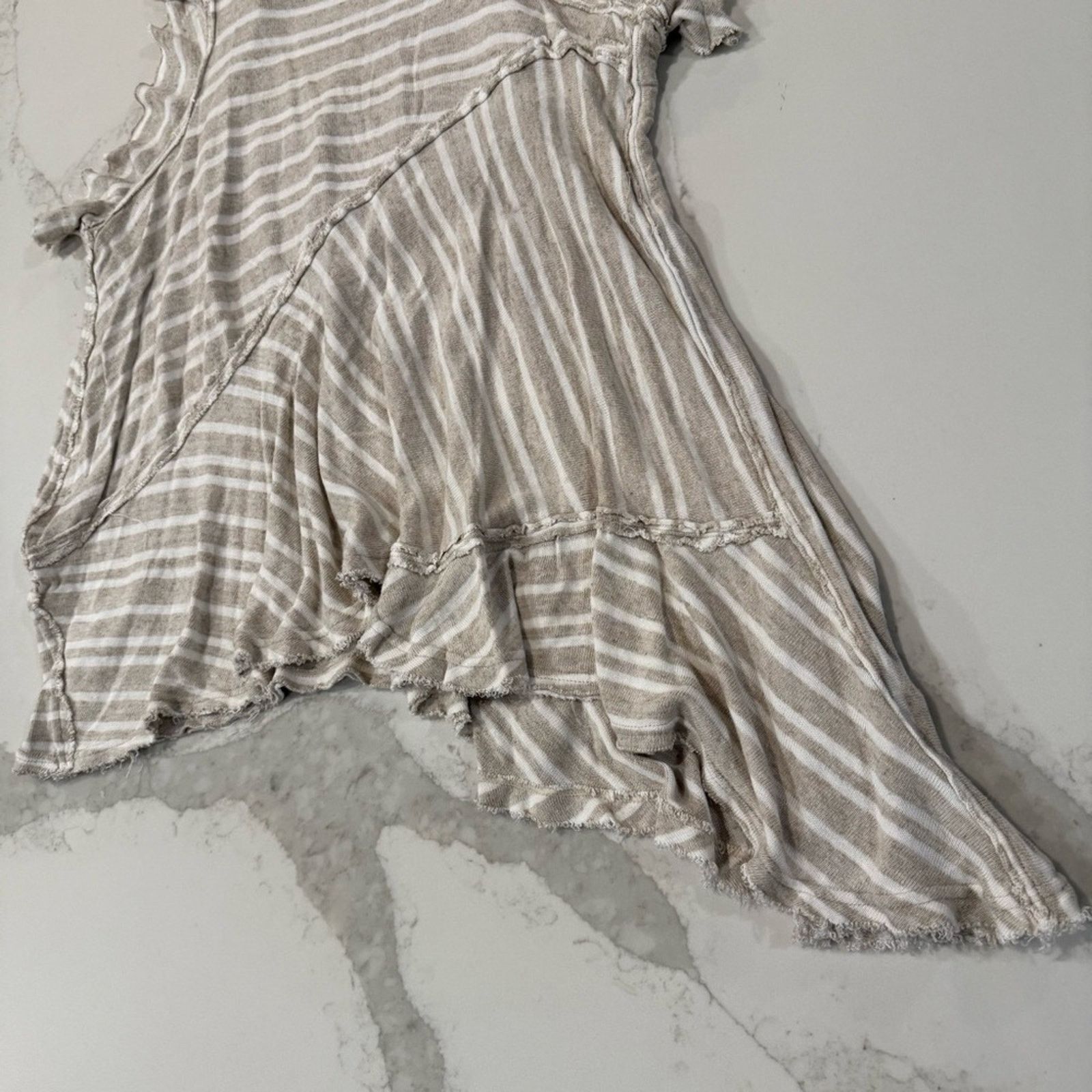 Free People Free People Read Linen Blend Tunic Dress Womens XS Size XS / US 0-2 / IT 36-38 - 4 Thumbnail