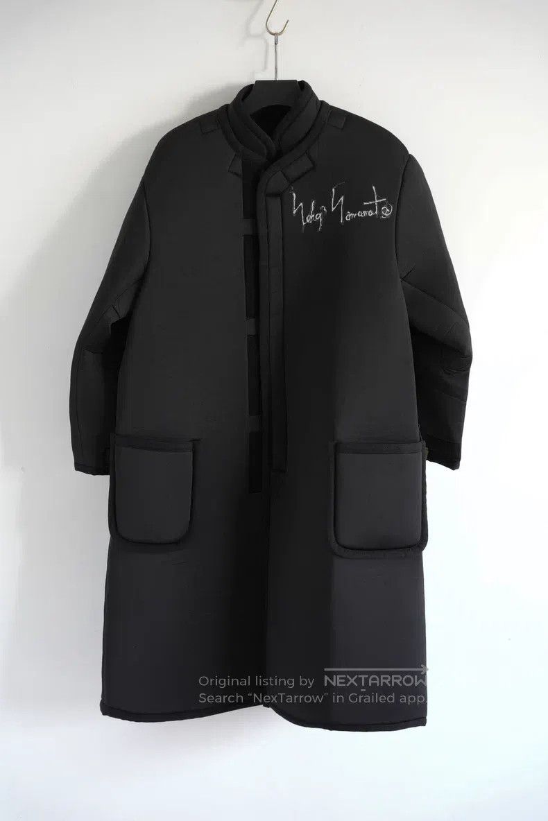 Yohji Yamamoto YOHJI YAMAMOTO Taekwondo Space Cotton Overcoat Size US S / EU 44-46 / 1 - 2 Thumbnail