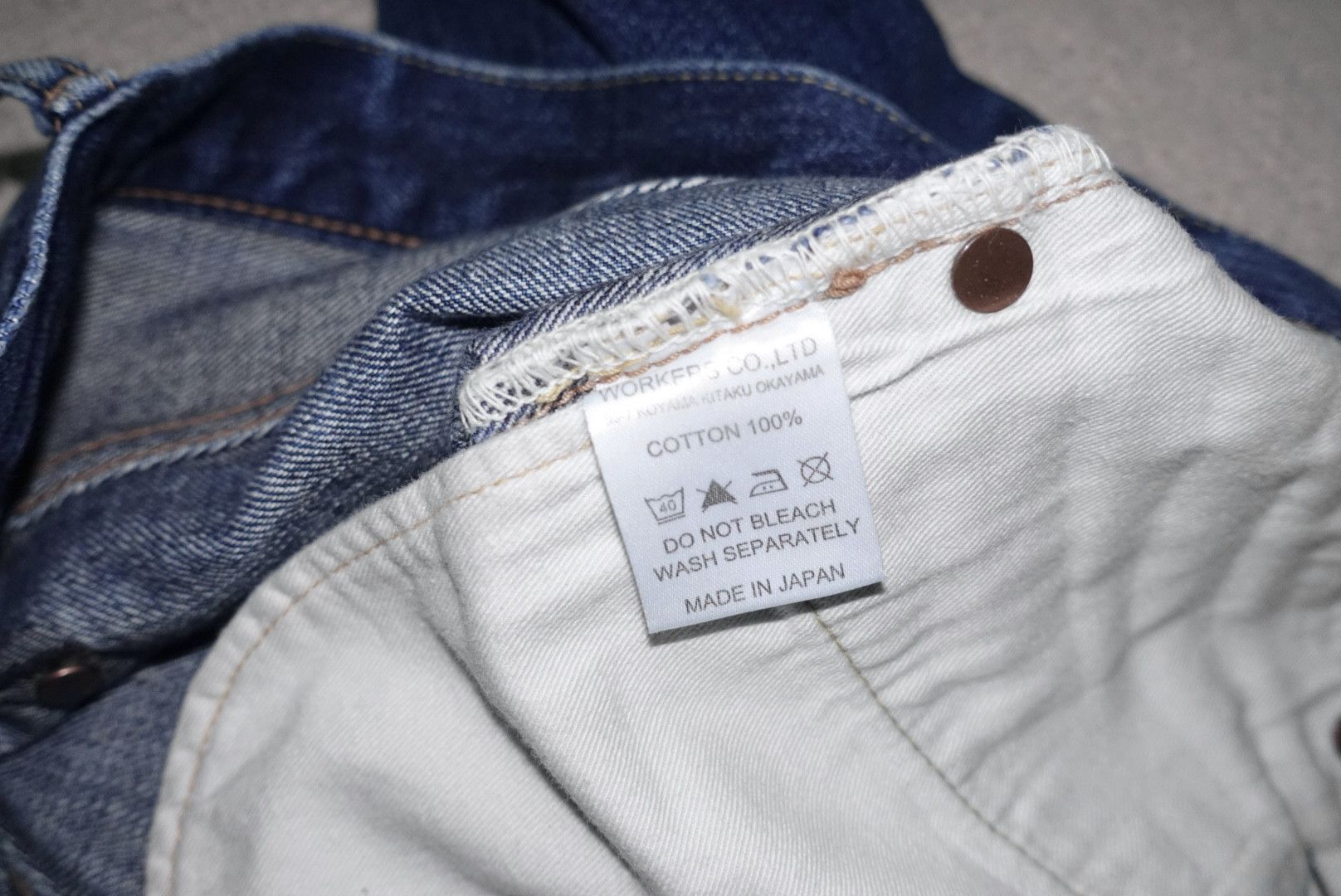 Other Workers Japan 801 Selvedge Denim Size US 28 / EU 44 - 5 Thumbnail