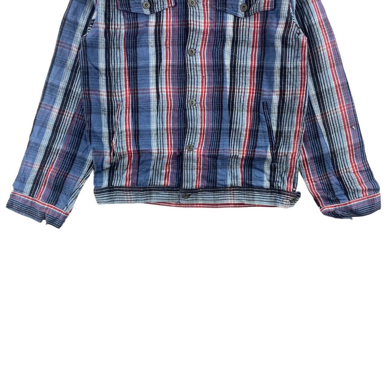 Other RUSH HOUR Tartan Casual Button Up Tee Shirt Western Plaids Size L / US 10 / IT 46 - 4 Thumbnail