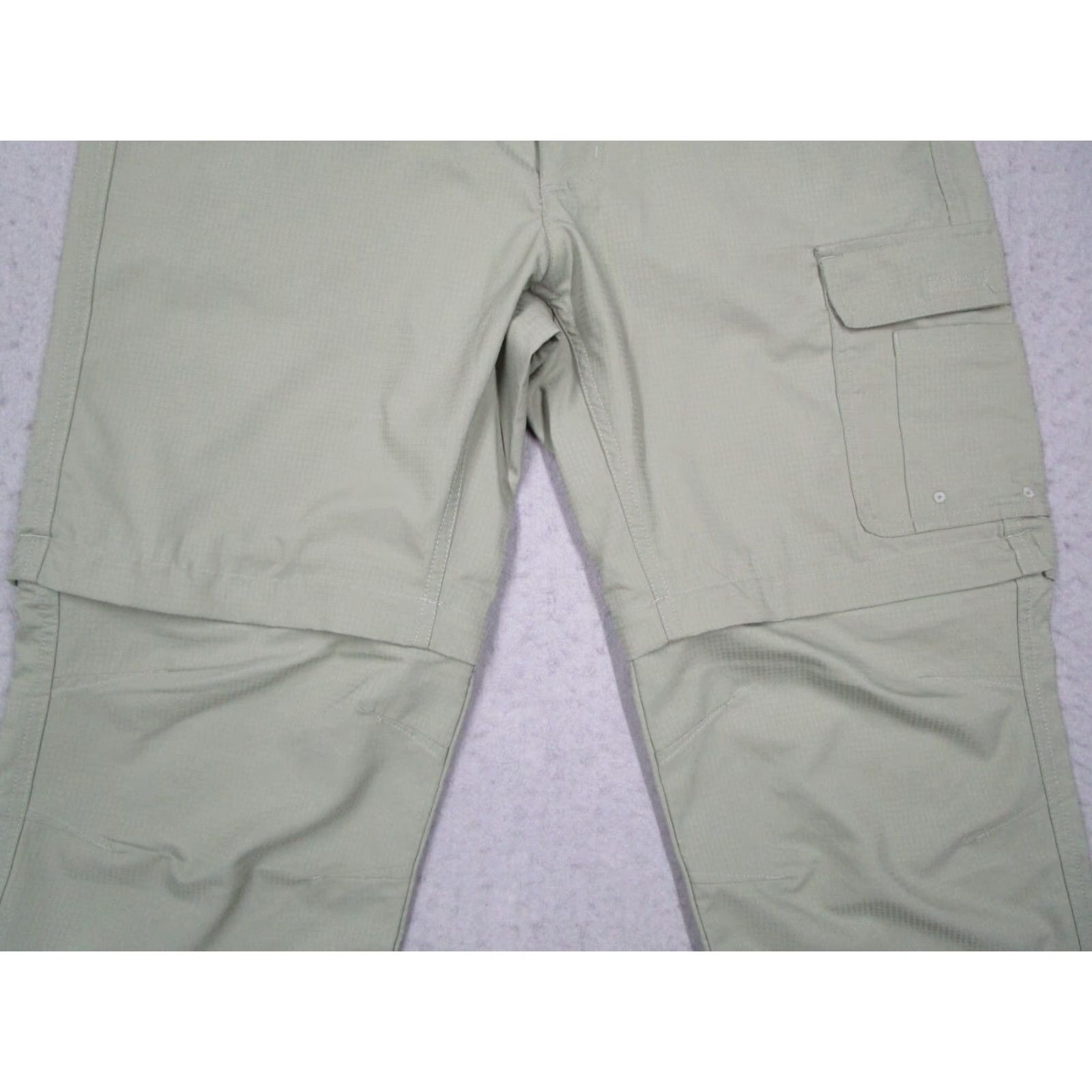 Vintage Columbia PFG Pants 32x29 Green Convertible Outdoor Work Camp Fish Mens Size US 32 / EU 48 - 6 Thumbnail