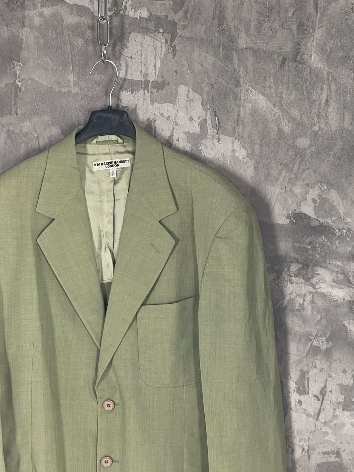 Katharine Hamnett London Katharine Hamnett London Luxury Wool Blazer Size US L / EU 52-54 / 3 - 4 Thumbnail