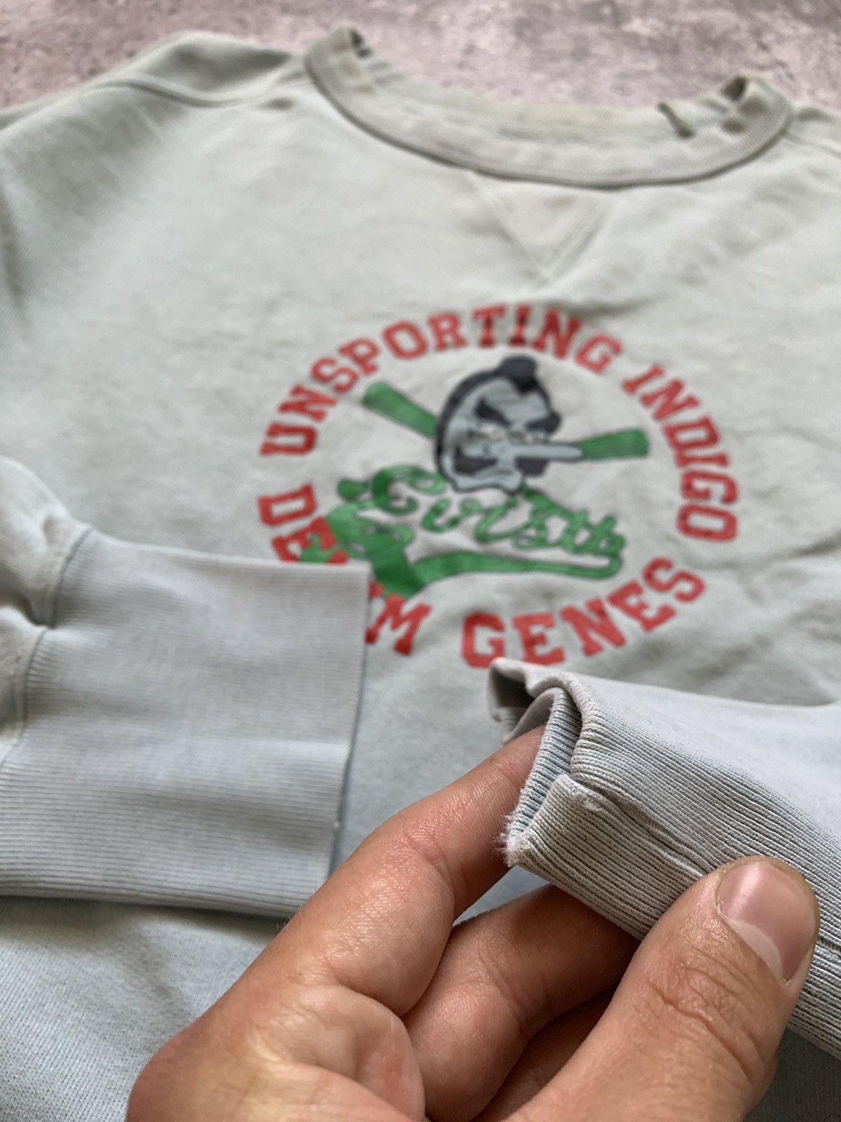 Evisu × Japanese Brand × Vintage Evisu Vintage Rare Sweatshirt Two-sided Size US XL / EU 56 / 4 - 3 Thumbnail