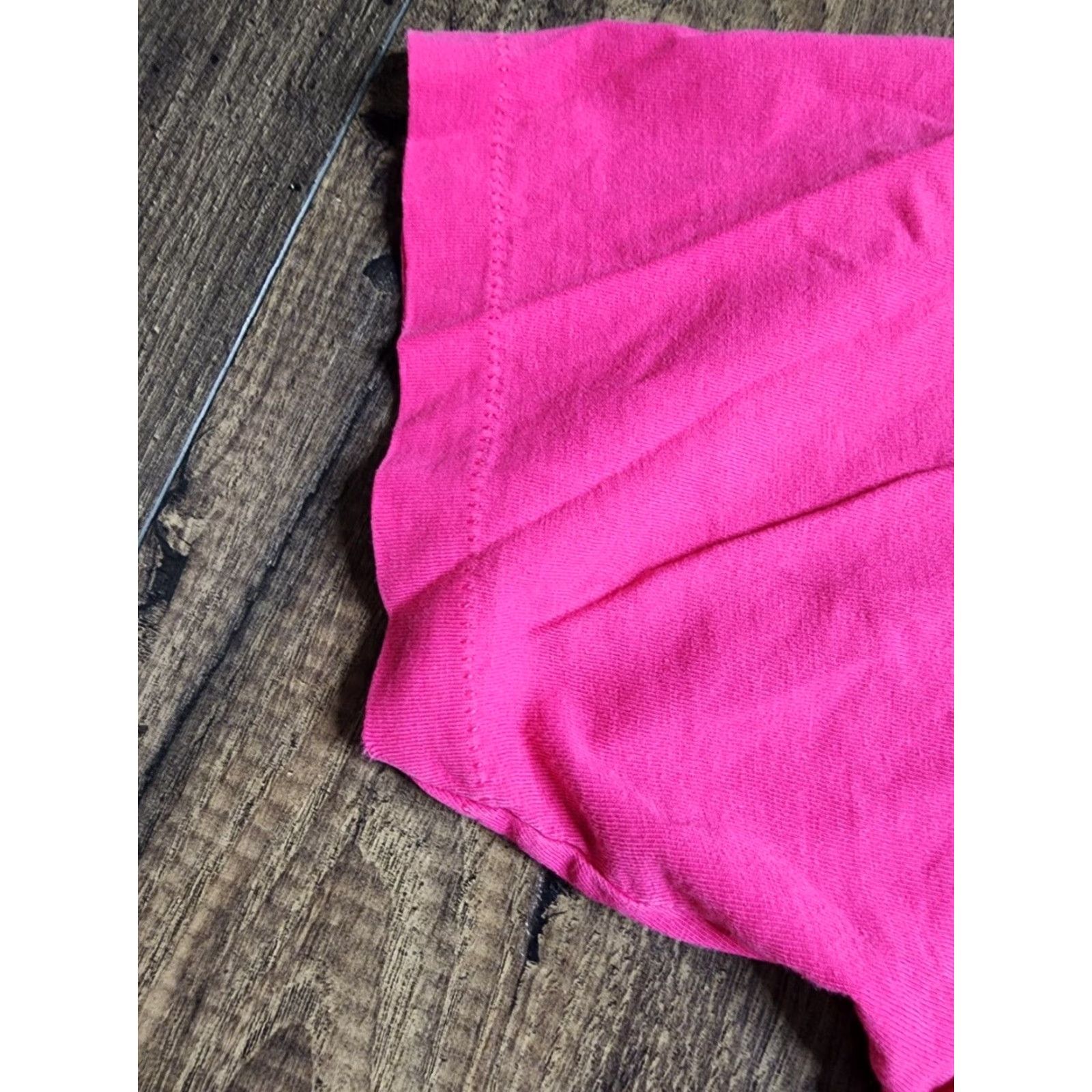 Vintage Vintage 1980s Unisex Pink Cotton Blend Graphic T-Shirt Short Sleeve XS S Ballet Roses Grunge USA Size US XS / EU 42 / 0 - 4 Thumbnail