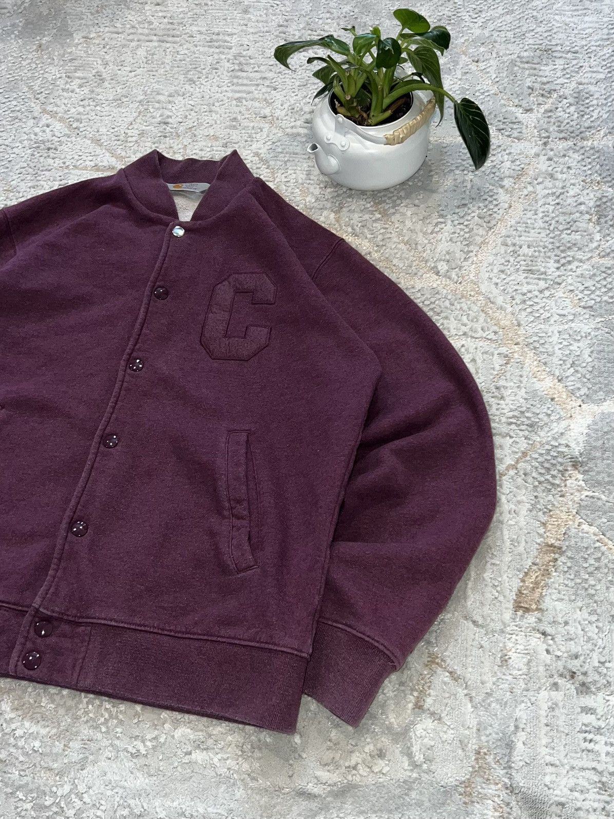 Carhartt × Carhartt Wip CARHARTT VINTAGE Y2K BUTTON UP BOMBER CUP JACKET STREETWEAR Size US L / EU 52-54 / 3 - 4 Thumbnail