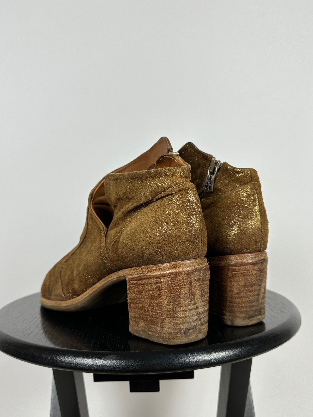 A.S.98 A.S.98. Airstep Leather Biker Ankle Boots Size US 11 / IT 41 - 3 Thumbnail