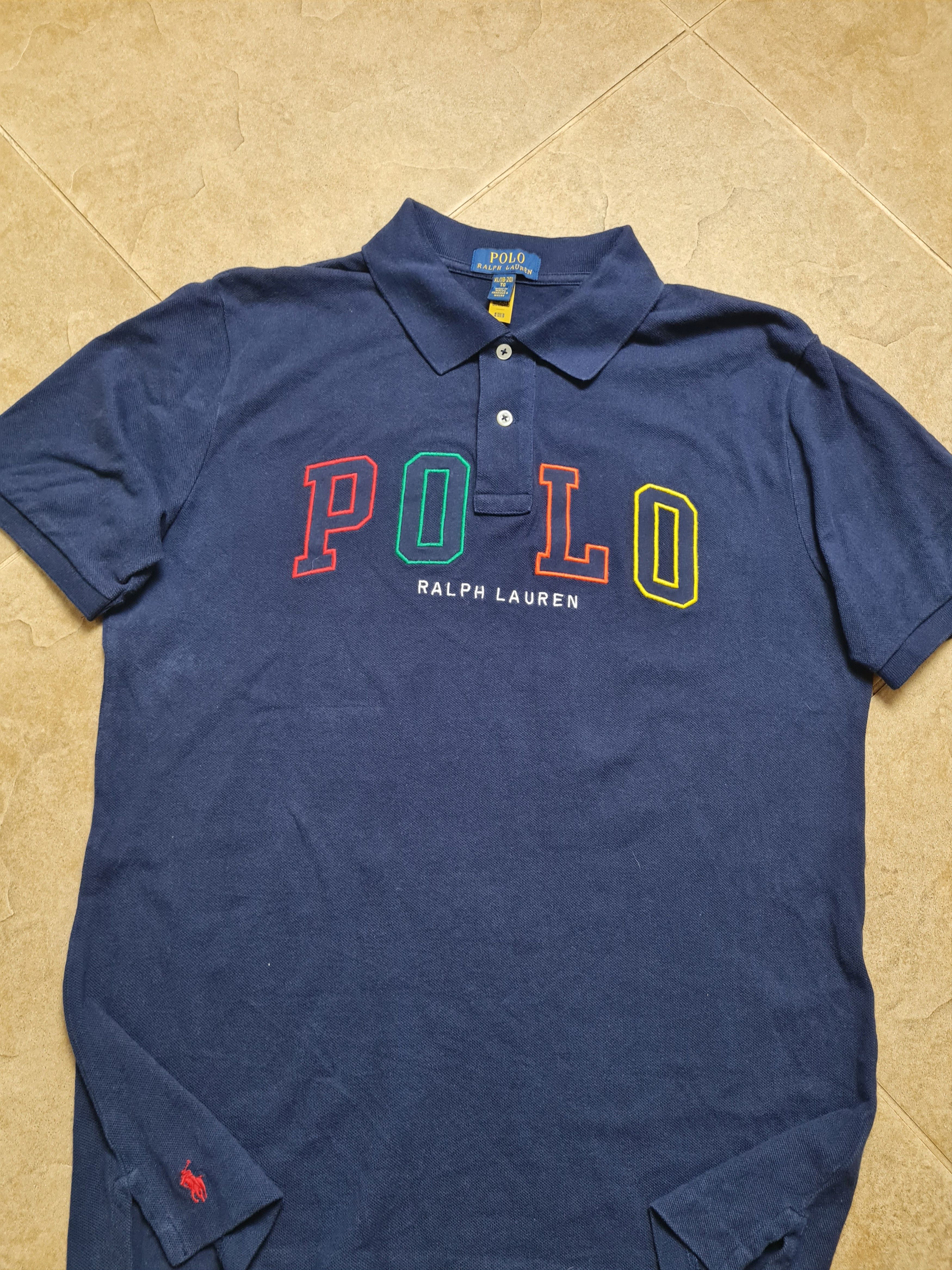 Polo Ralph Lauren Vintage Polo Ralph Lauren Navy Blue Polo Shirt Men’s S Size US S / EU 44-46 / 1 - 5 Thumbnail