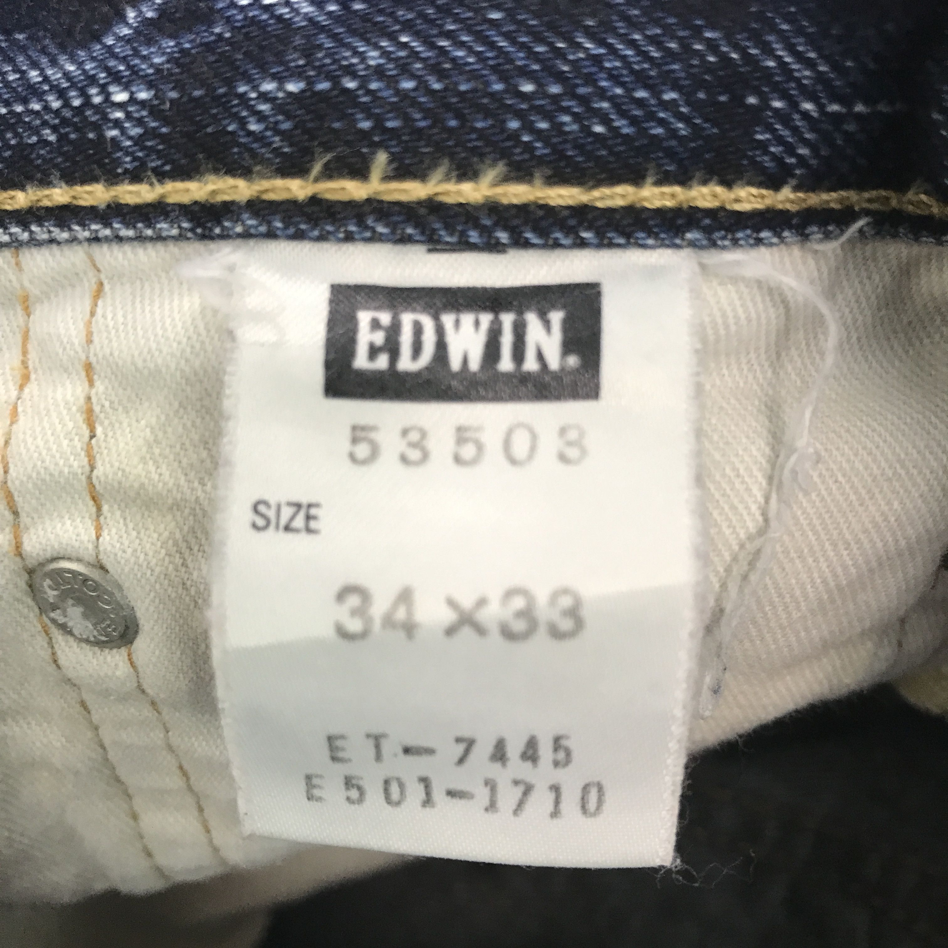 Edwin Rare Edwin Denim Faded distressed Jeans pants Size US 34 / EU 50 - 12 Thumbnail
