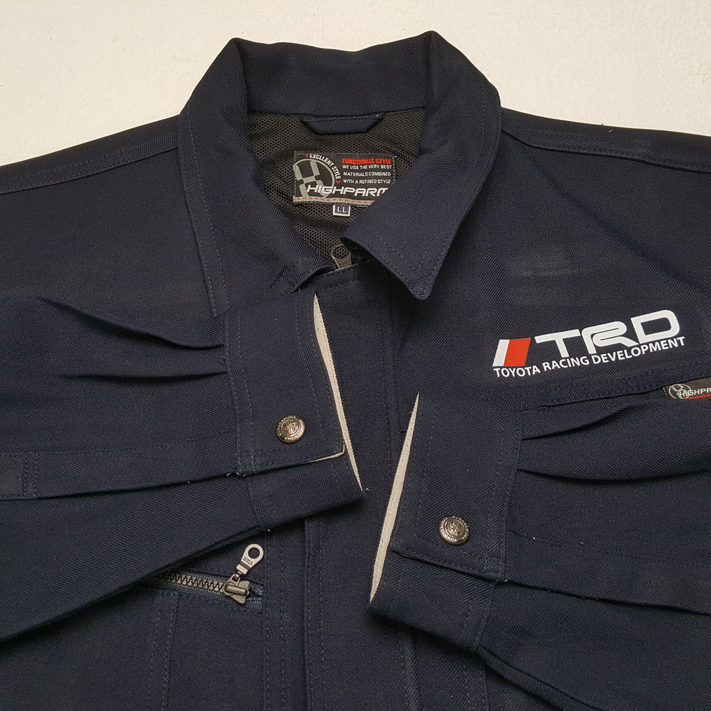 Japanese Brand × Vintage Vintage TRD TOYOTA RACING Japanese Custom Jacket Size US L / EU 52-54 / 3 - 9 Thumbnail