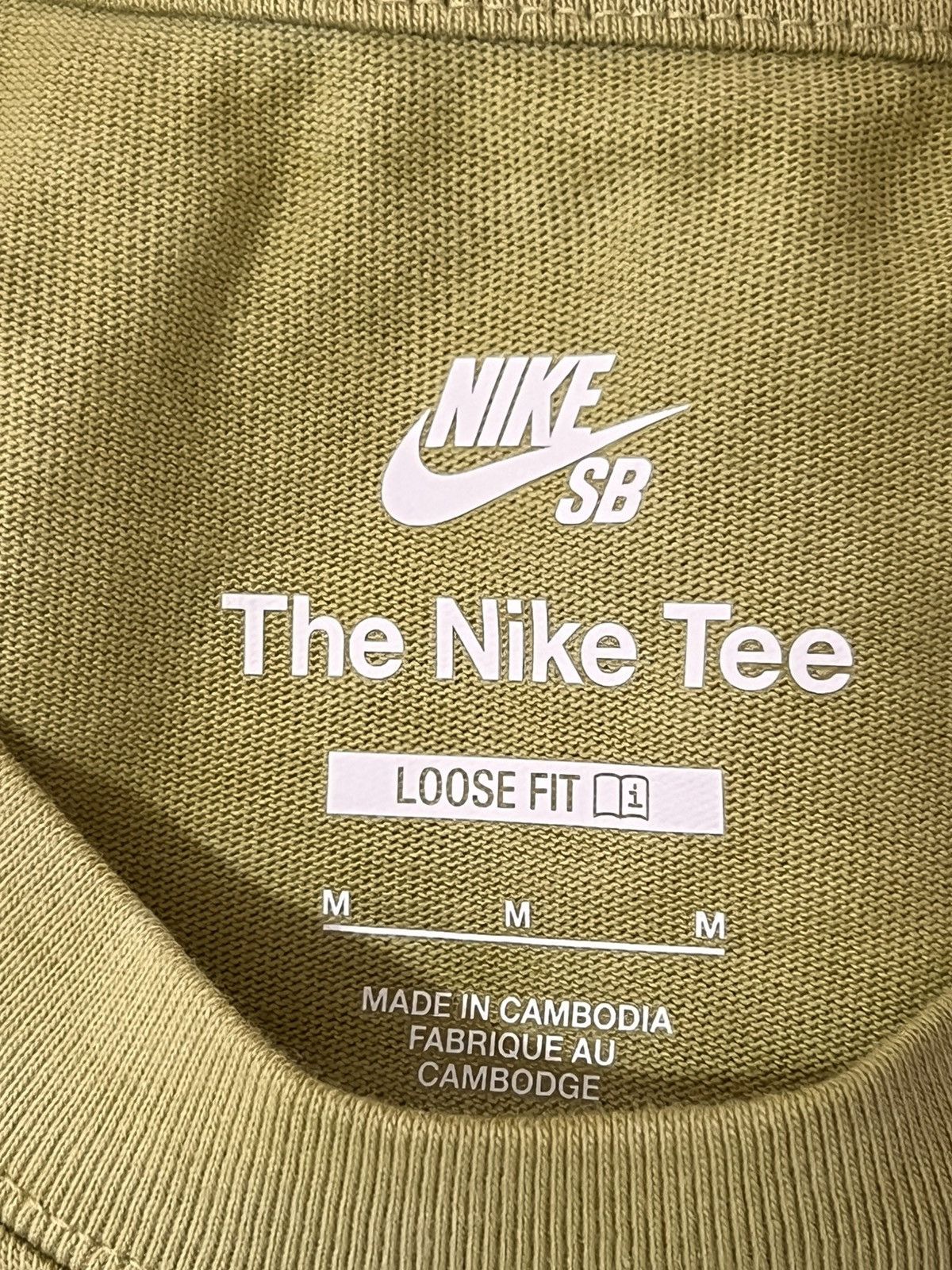 Nike SB Nike SB Yuto Horigome Tee Olive Aura matcha gheisa Japan Size US M / EU 48-50 / 2 - 17 Thumbnail