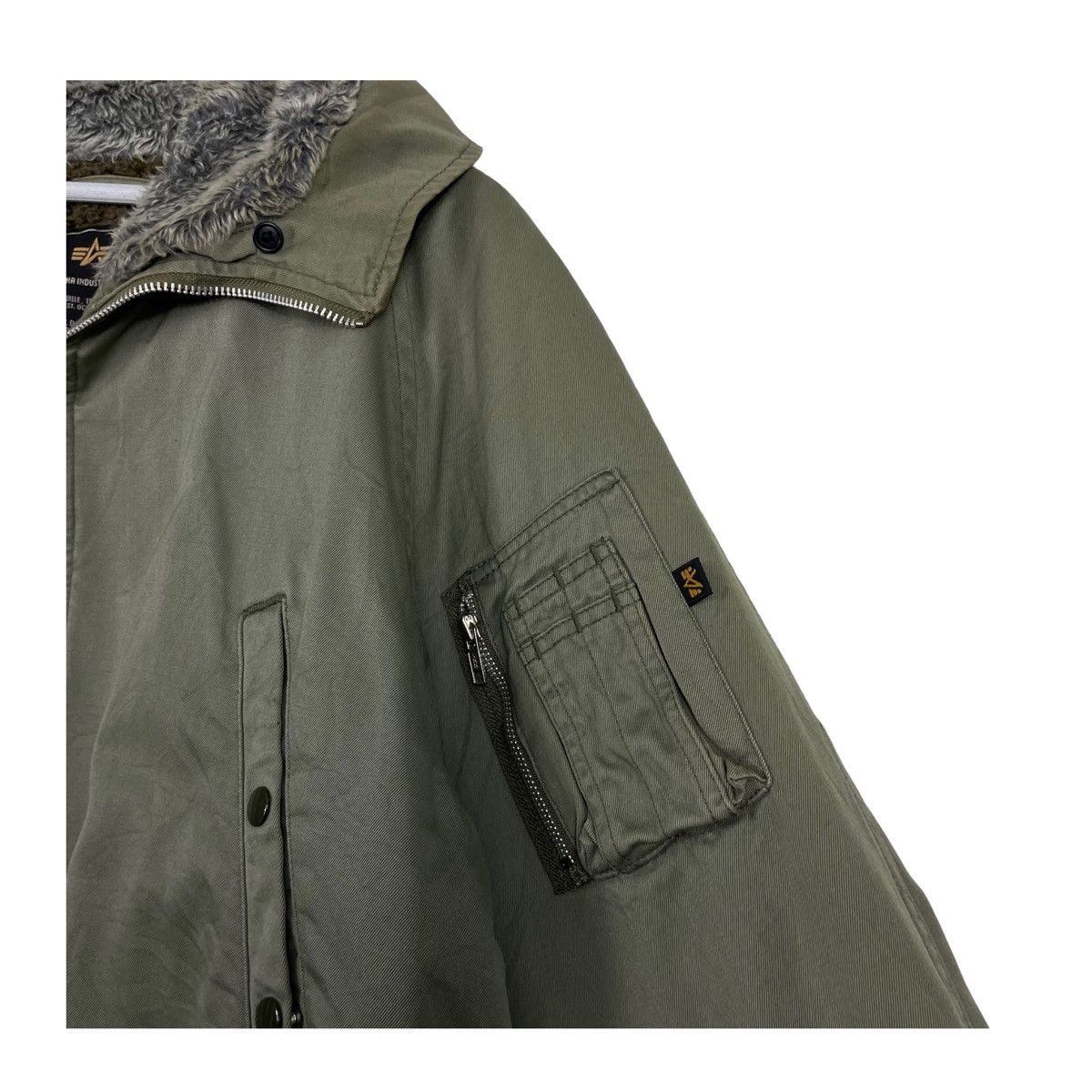 Alpha Industries × Vintage 💥ALPHA INDUSTRIES FIELD SURVIVAL WARM JACKET Size US L / EU 52-54 / 3 - 8 Thumbnail