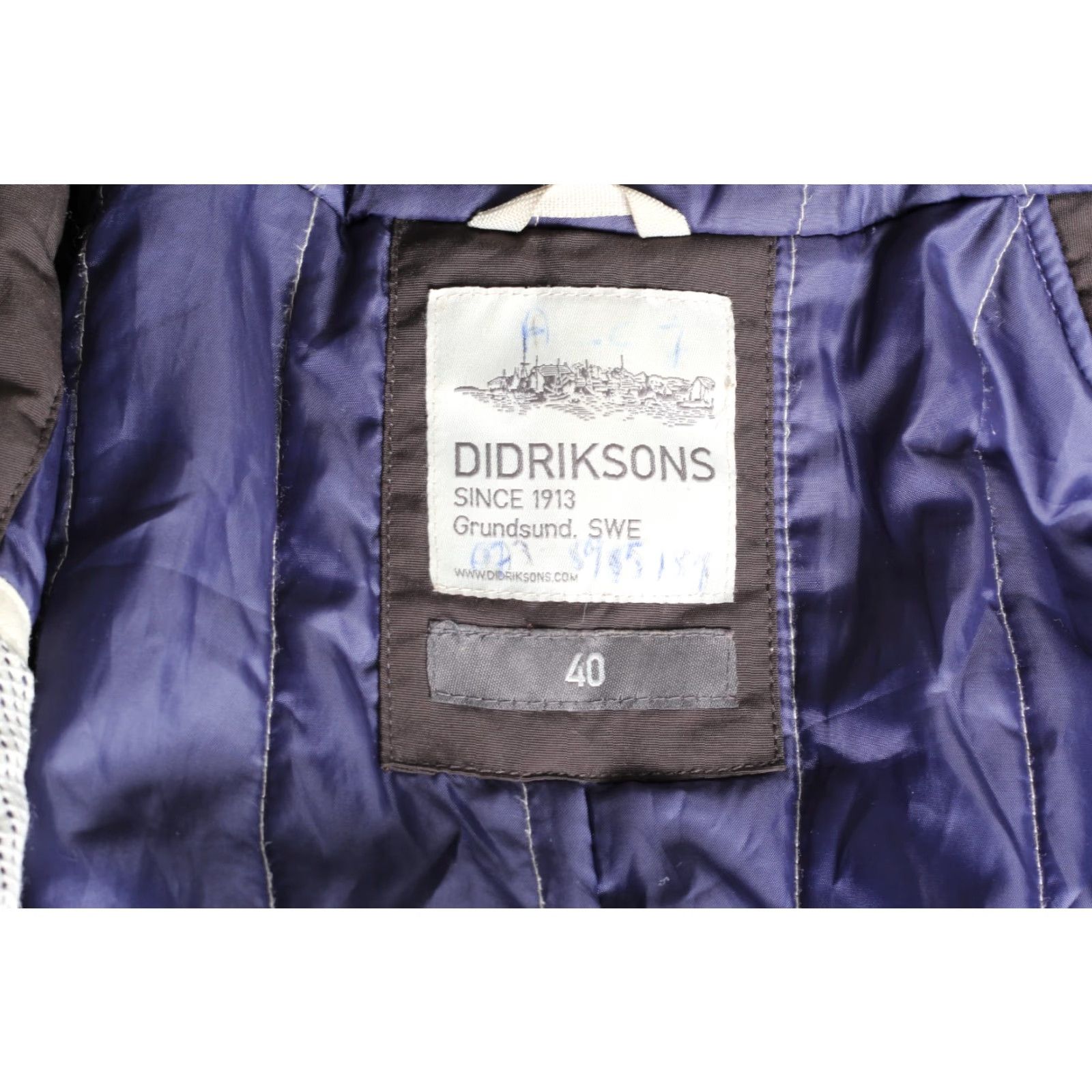 Vintage DIDRIKSONS Vera Parka Jacket Women Size 40 Hooded Padded Waterproof MJ6256 Brown Long Sleeve Regular 40 Womens Parka Jacket Size S / US 4 / IT 40 - 6 Thumbnail