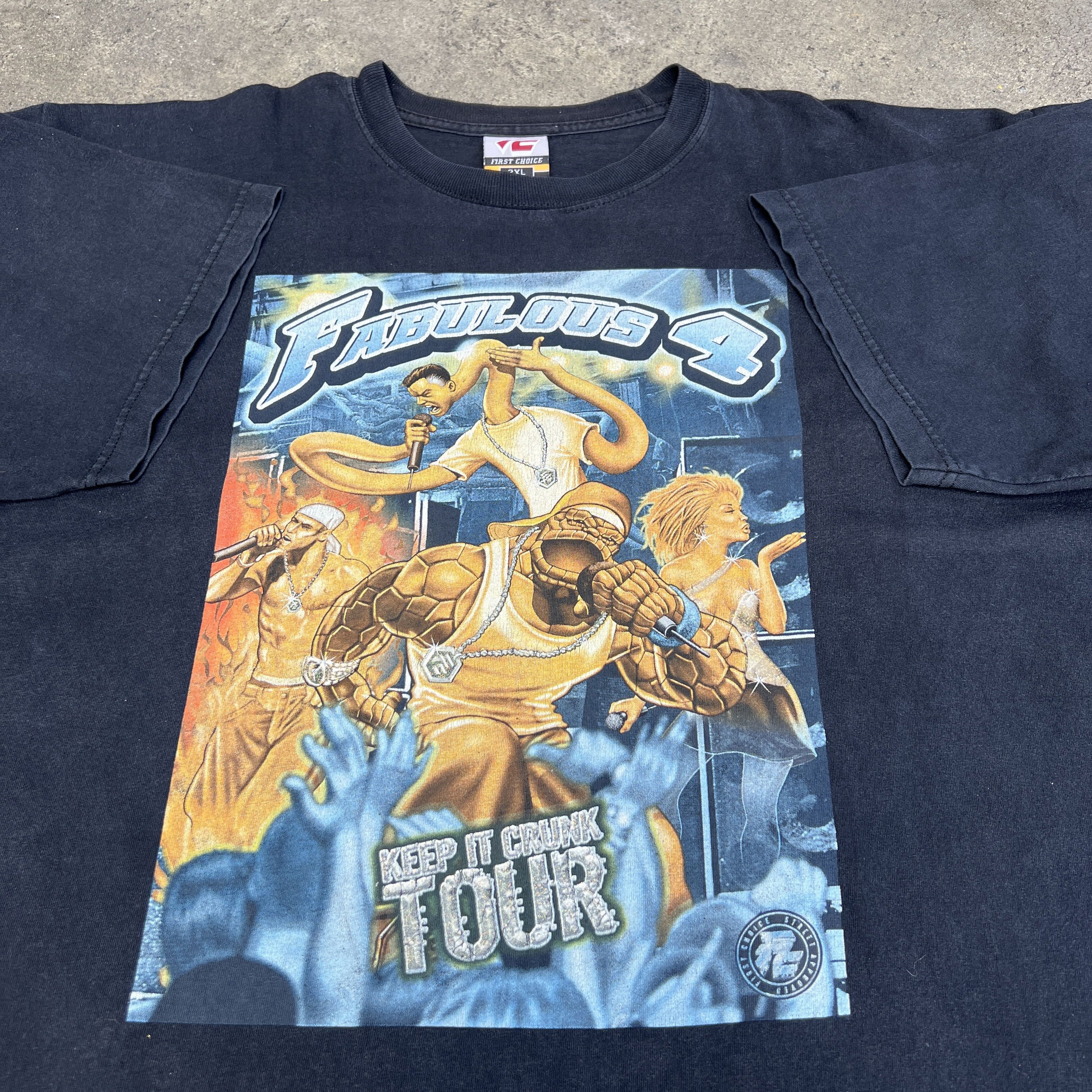 Cartoon Network Vintage Y2K Fantastic Four Fabulous Tee silver surfer 2XL Size US XXL / EU 58 / 5 - 7 Thumbnail