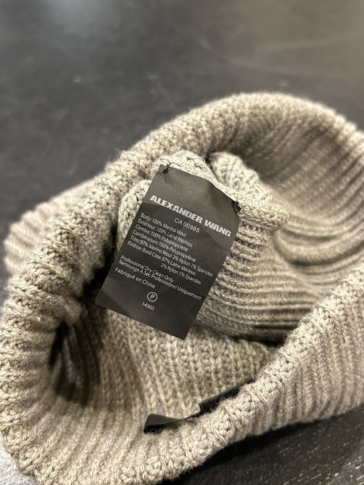 Alexander Wang Alexander Wang Girl Knit Beanie Size ONE SIZE - 5 Thumbnail