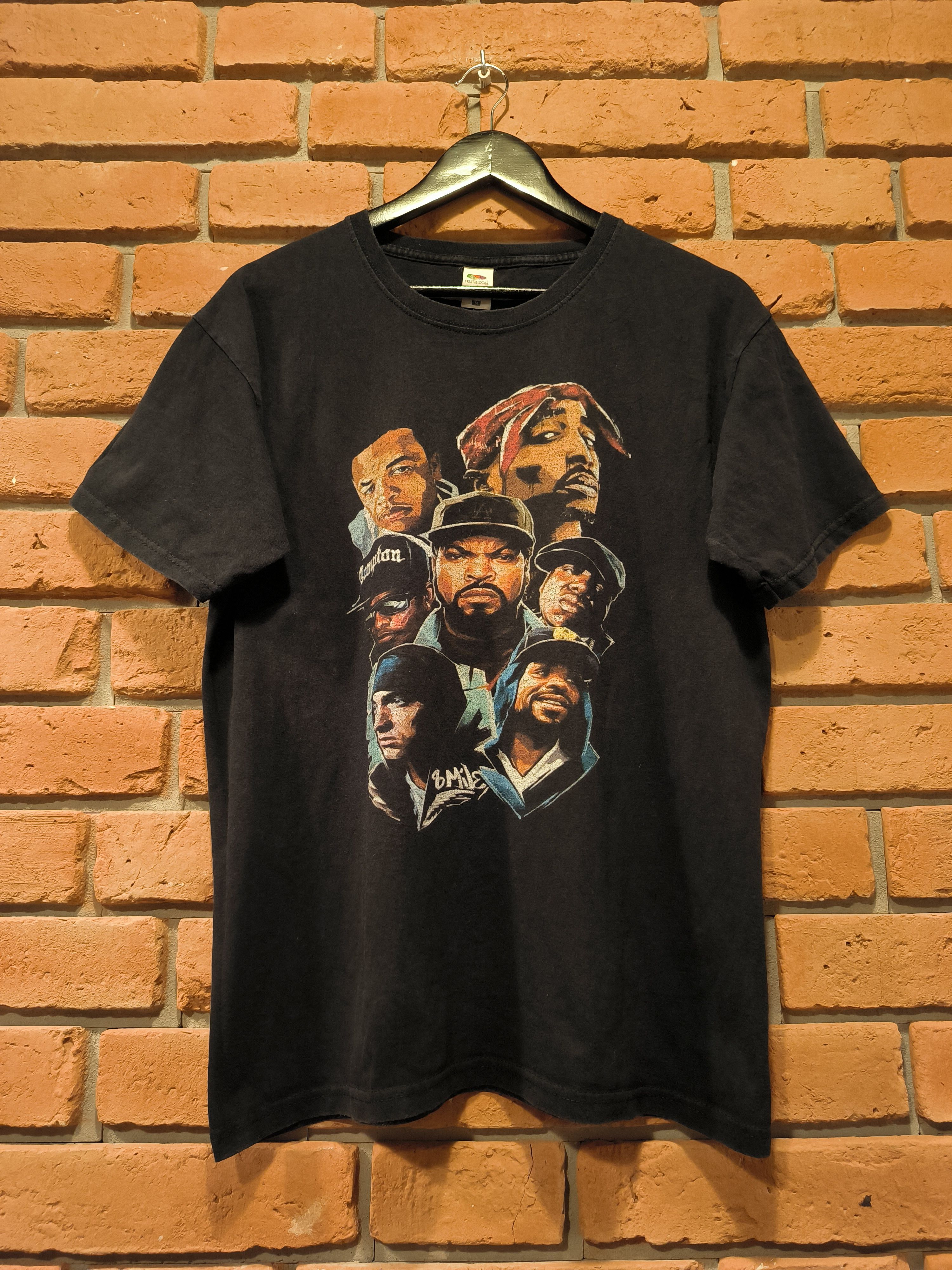 Rap Tees × Vintage Vintage Eight Mile 8 Movie T-Shirt Eminem Logo Print Size US M / EU 48-50 / 2 - 1 Thumbnail
