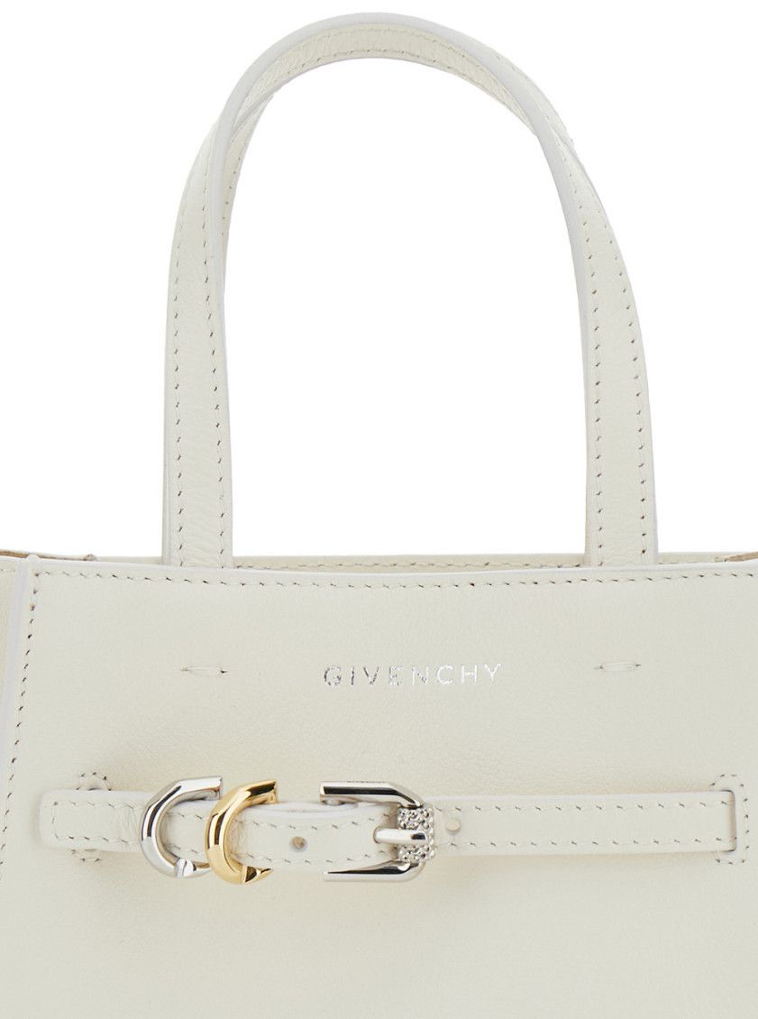 Givenchy o1srvl11e0625 Size:OS/ Voyou Mini Tote Bag in White Size ONE SIZE - 3 Thumbnail