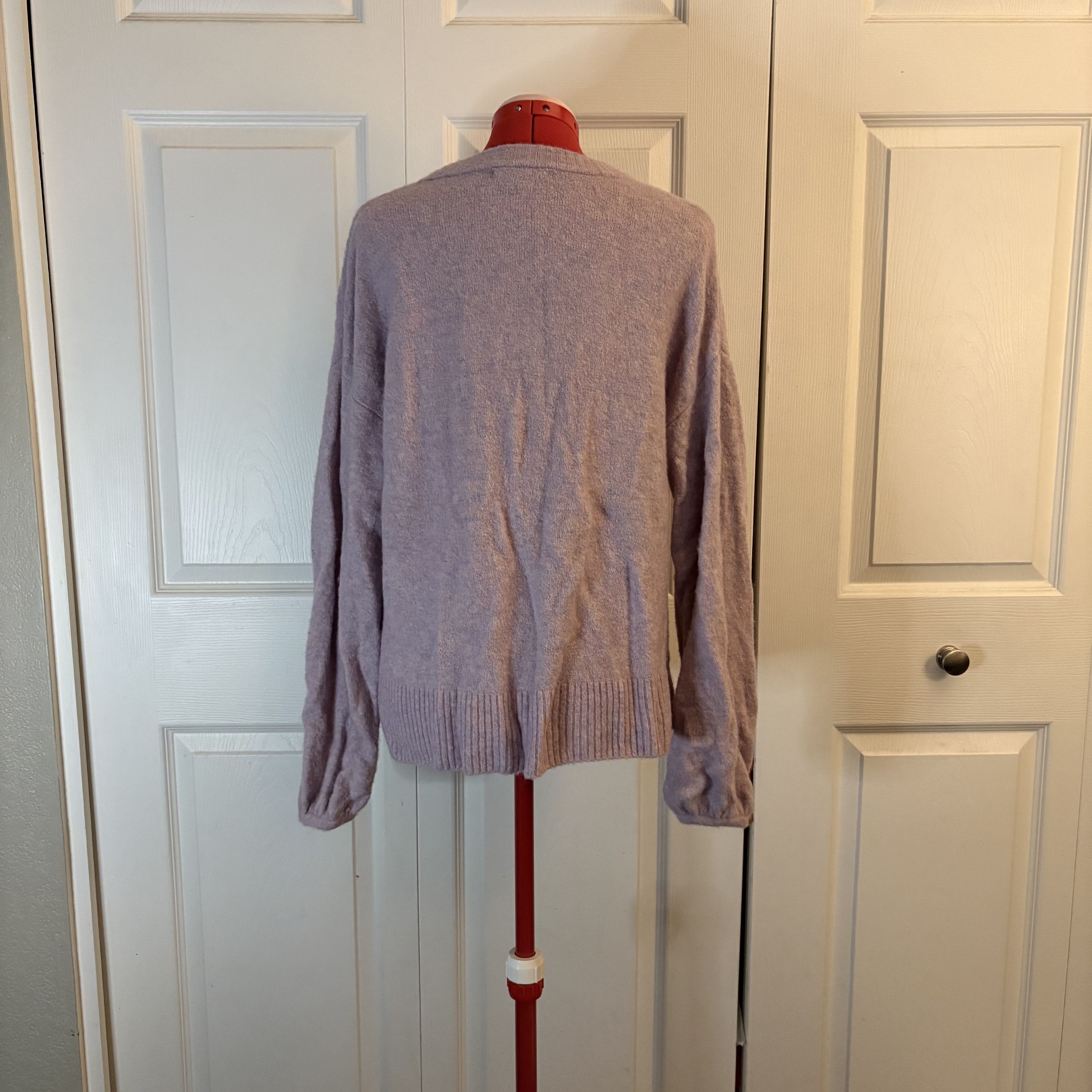 Madewell Madewell Payton Pullover Heather Lilac Sweater size M Size M / US 6-8 / IT 42-44 - 2 Thumbnail