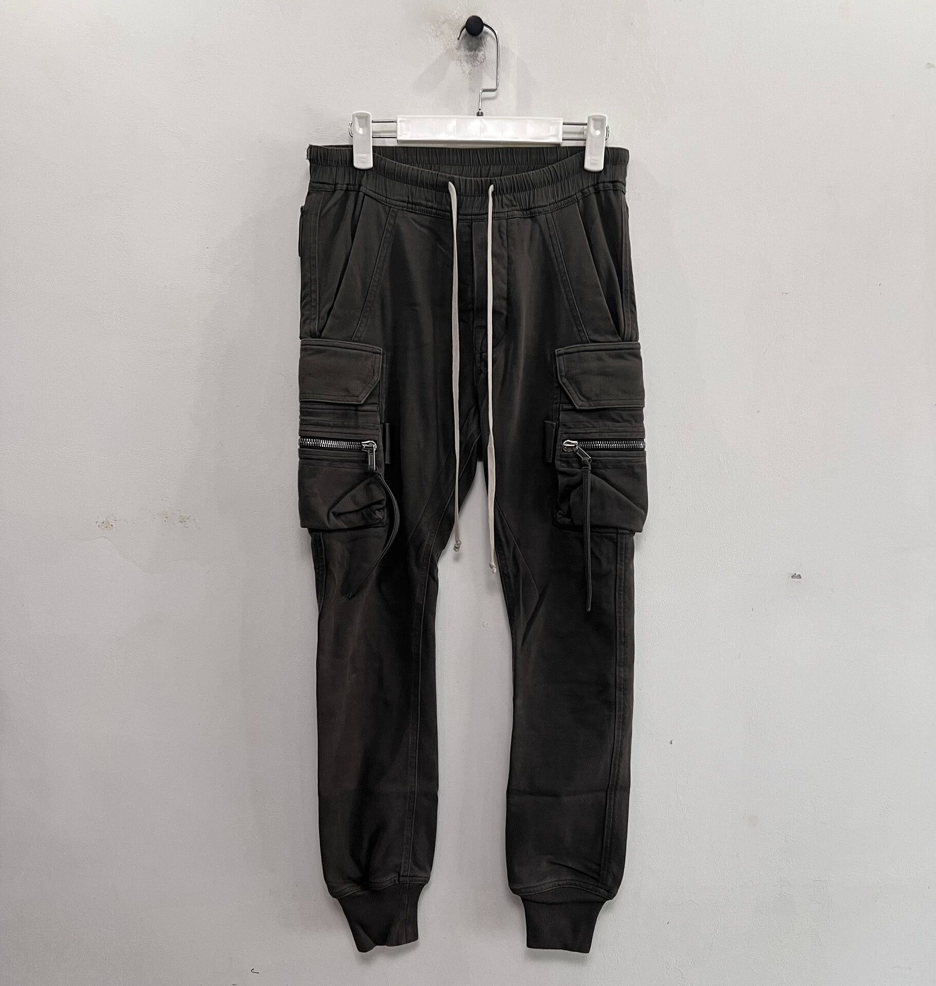 Rick Owens Rick Owens Main Line Cotton Cargo Pants Size US 30 / EU 46 - 1 Thumbnail
