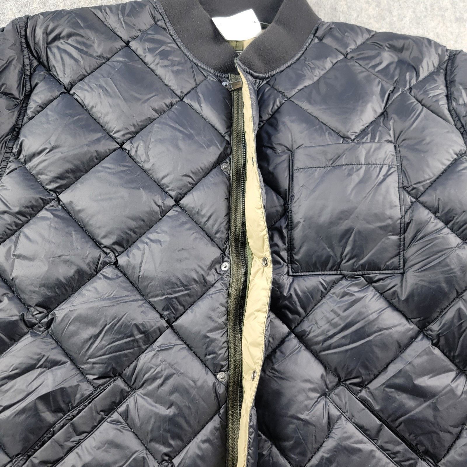 Todd Snyder Todd Snyder Quilted Down Bomber Jacket size XXL Black NWT Size US XXL / EU 58 / 5 - 8 Thumbnail