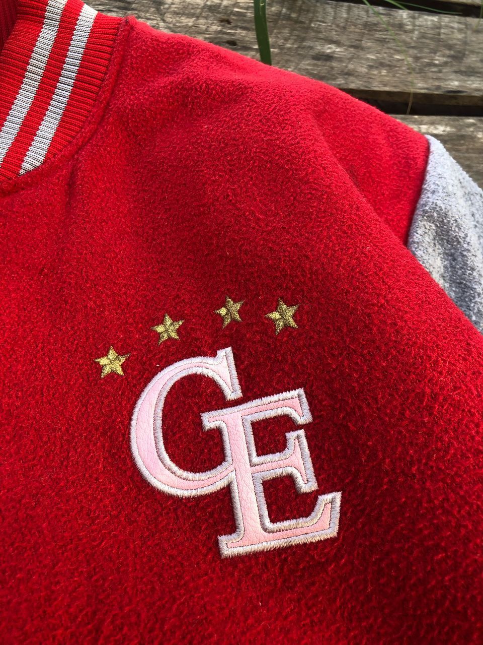 Vintage Vintage CE Varsity Jacket Size US M / EU 48-50 / 2 - 4 Thumbnail