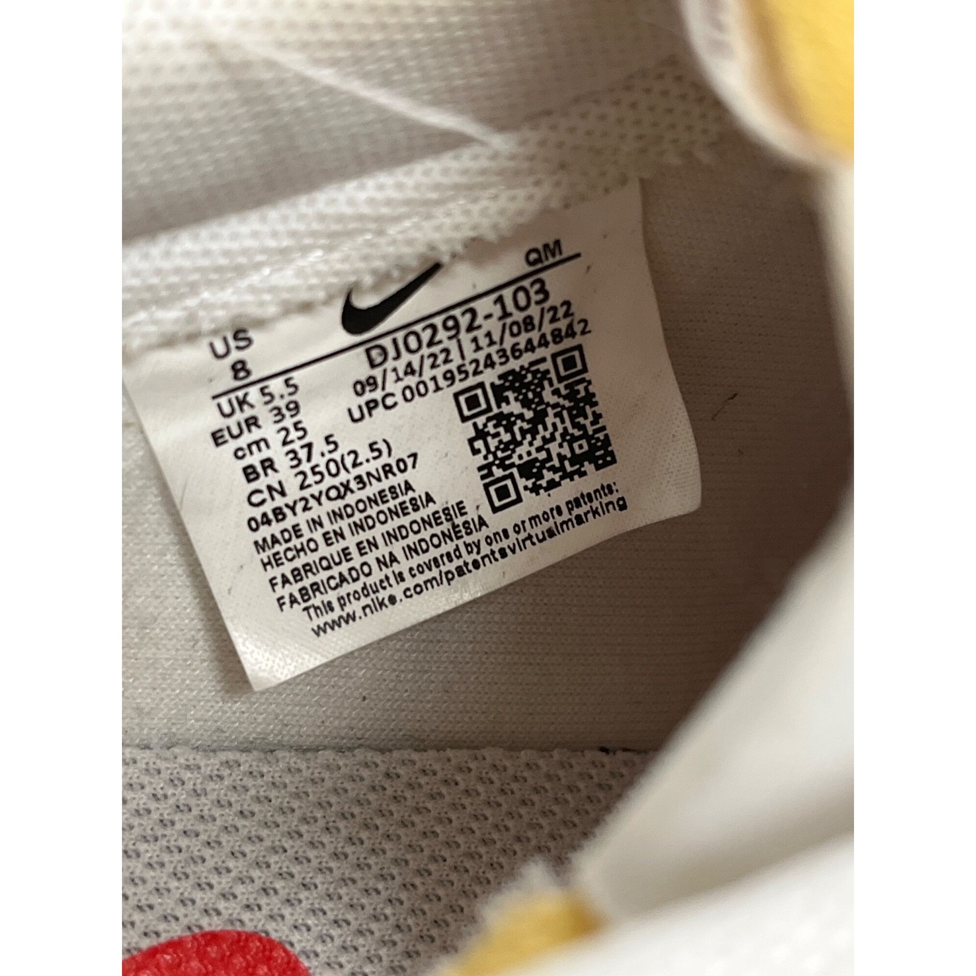 Nike Nike Blazer low wms white pink platform sneakers shoes sz 8 Size US 8 / IT 38 - 6 Thumbnail