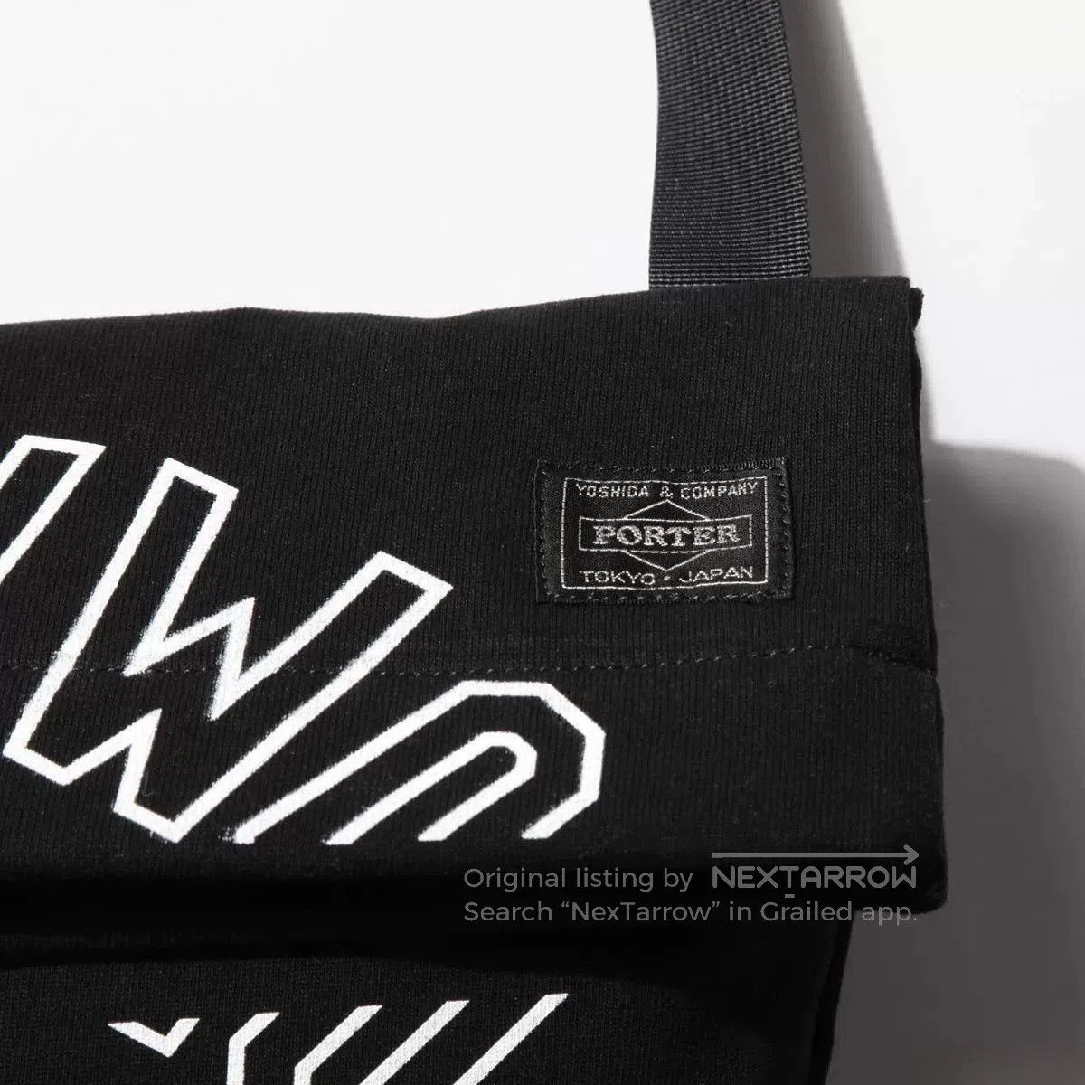 N.Hoolywood N.HOOLYWOOD × PORTER Crossbody Bag in Black. Size ONE SIZE - 8 Thumbnail