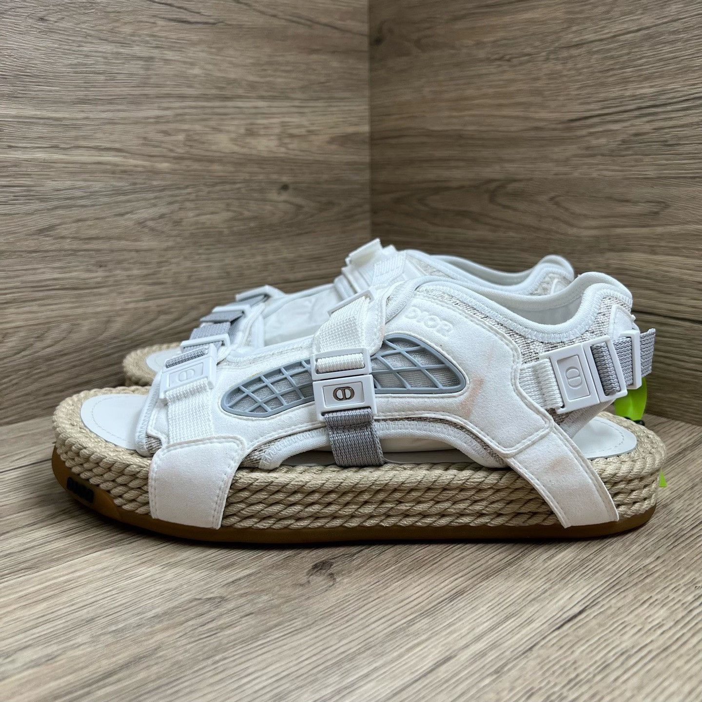 Dior Dior White Sandals 8 Men Size US 8 / EU 41 - 1 Thumbnail