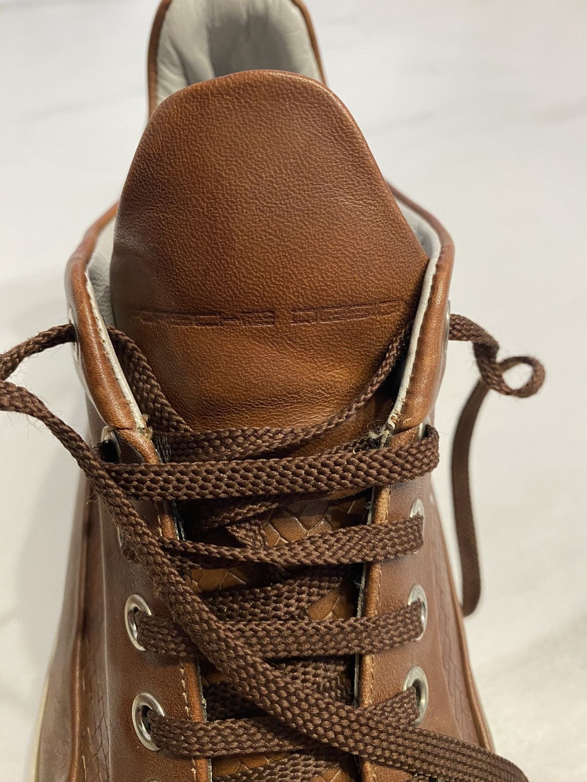 Porsche Design Porsche Design San Diego Brown leather sneakers italy 45 Size US 11.5 / EU 44-45 - 11 Thumbnail
