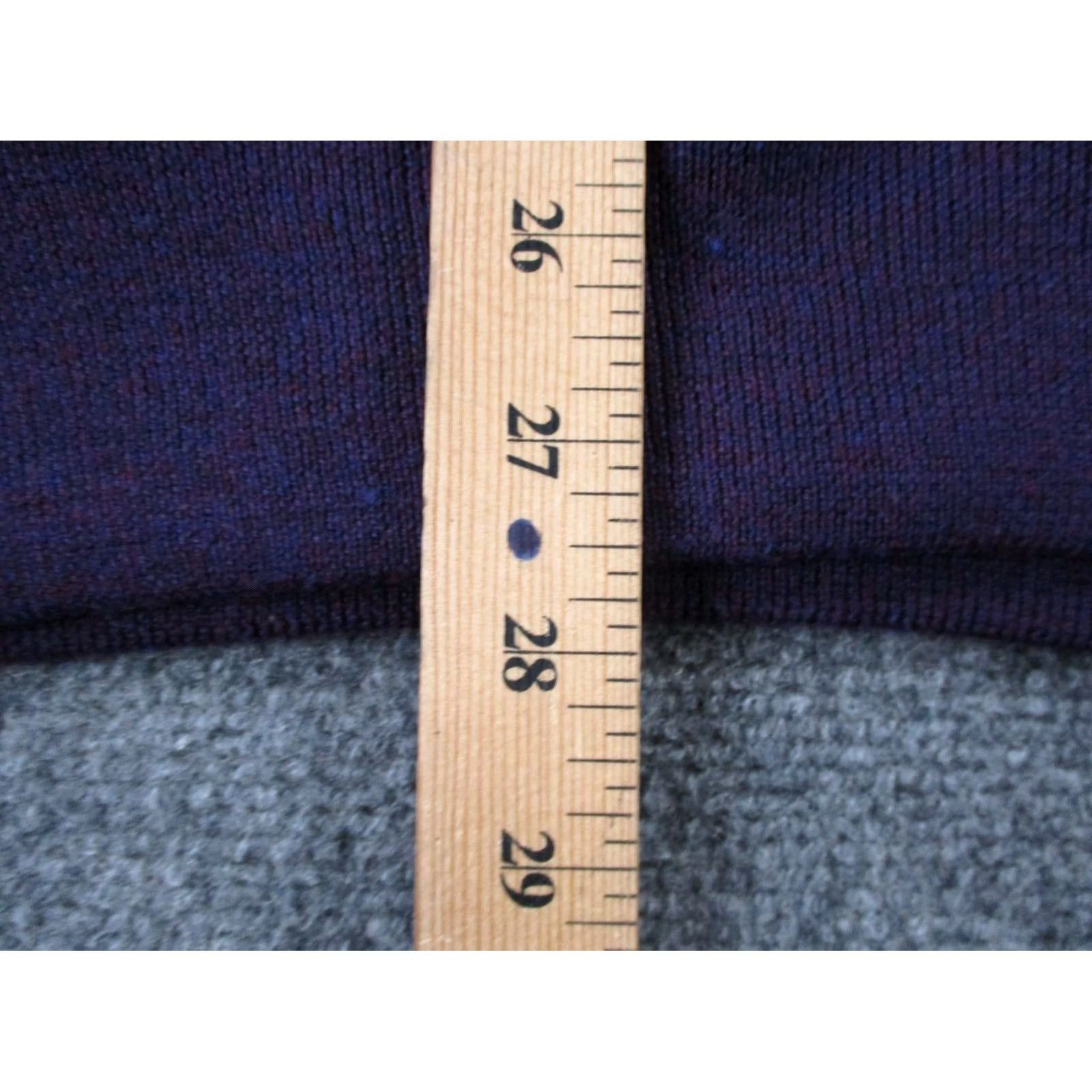 Peter Millar Peter Millar Jacket Mens L Purple Merino Wool Performance Golf Stretch Pullover Size US L / EU 52-54 / 3 - 4 Thumbnail