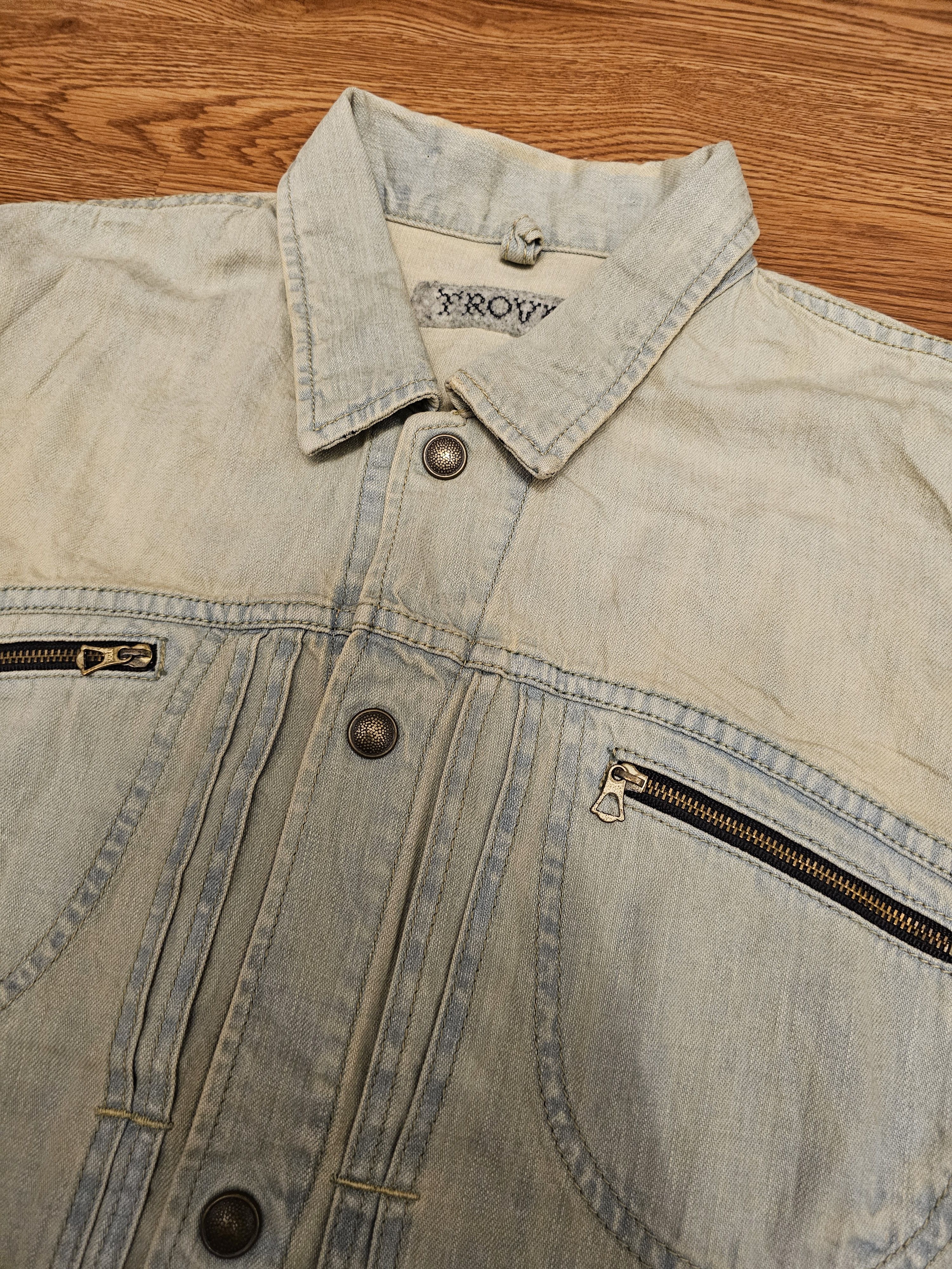 Vintage 2000s Mudwash TROVE Chambray Shirts