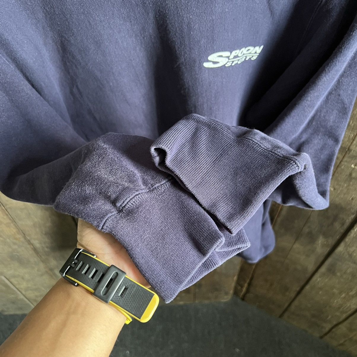 Honda × Vintage Vintage 90’s Spoon Sports Racing Team Crewneck Size US L / EU 52-54 / 3 - 7 Thumbnail