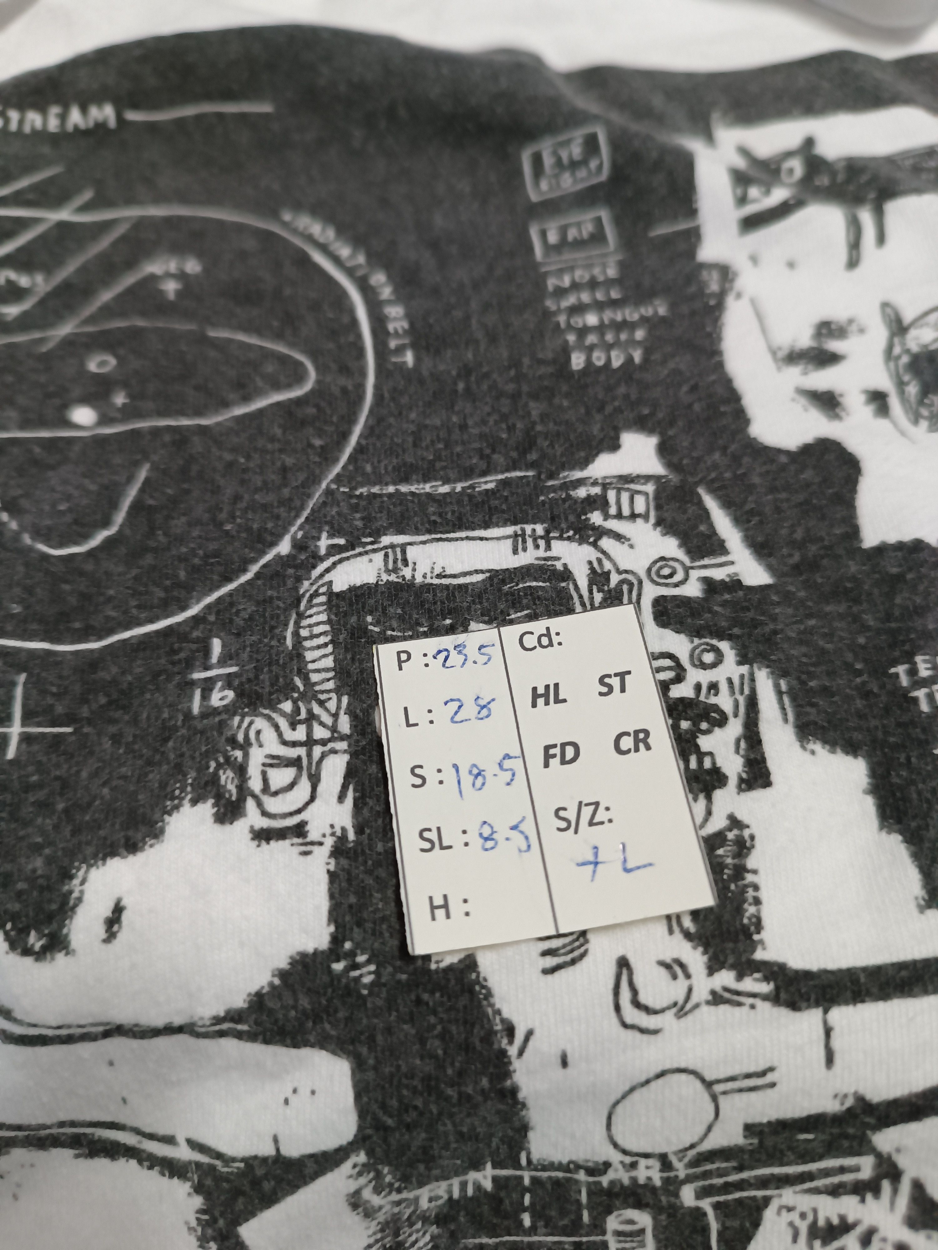Jean-Michel Basquiat VINTAGE JEAN MICHEL BASQUIAT ART TEE HARING PICASSO FRIDA Size US XL / EU 56 / 4 - 14 Thumbnail
