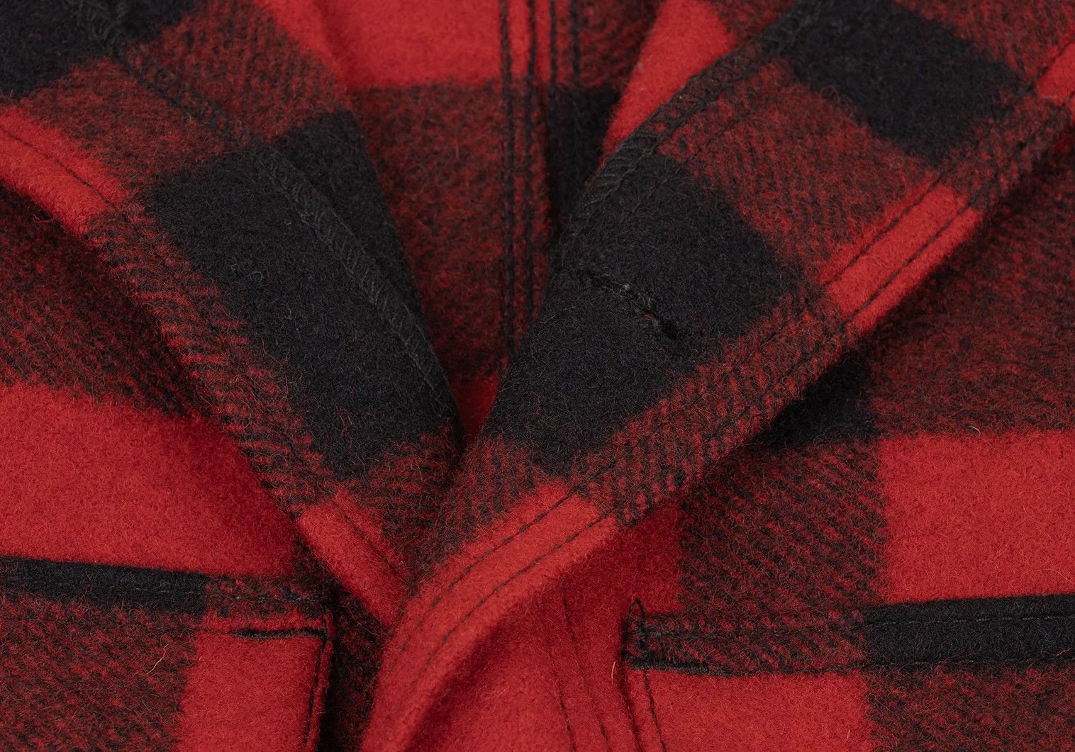 Junya Watanabe Checkered Leather Elbow Patch Jacket Red and Black Size US M / EU 48-50 / 2 - 3 Thumbnail