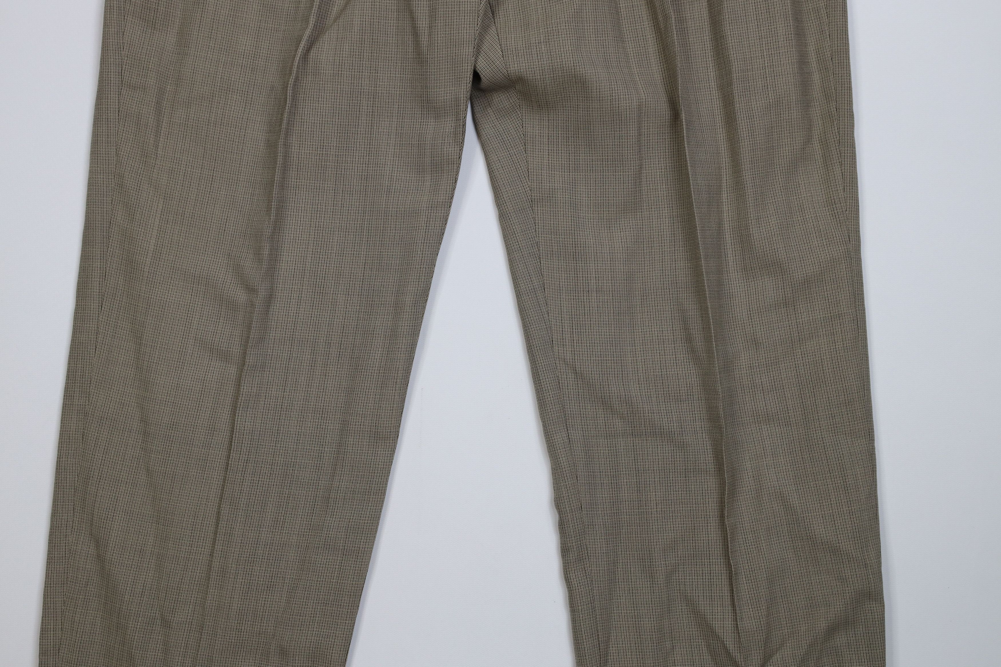 Lands' End Vintage 90s Lands End Cuffed Wide Leg Chino Pants Plaid USA Size US 34 / EU 50 - 3 Thumbnail