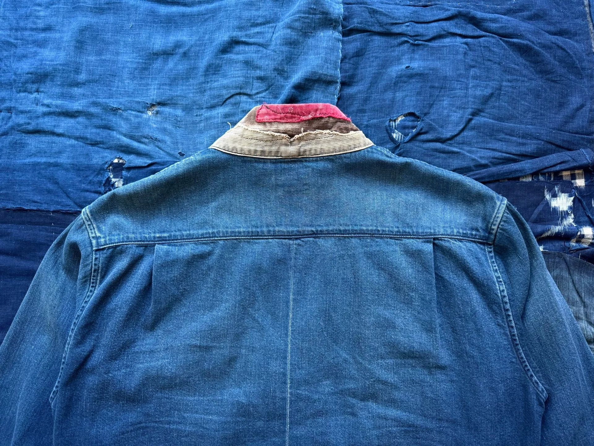 Kapital Kountry KAPITAL COUNTRY EK-759 Distressed Patchwork Jacket Size US XXS / EU 40 - 5 Thumbnail