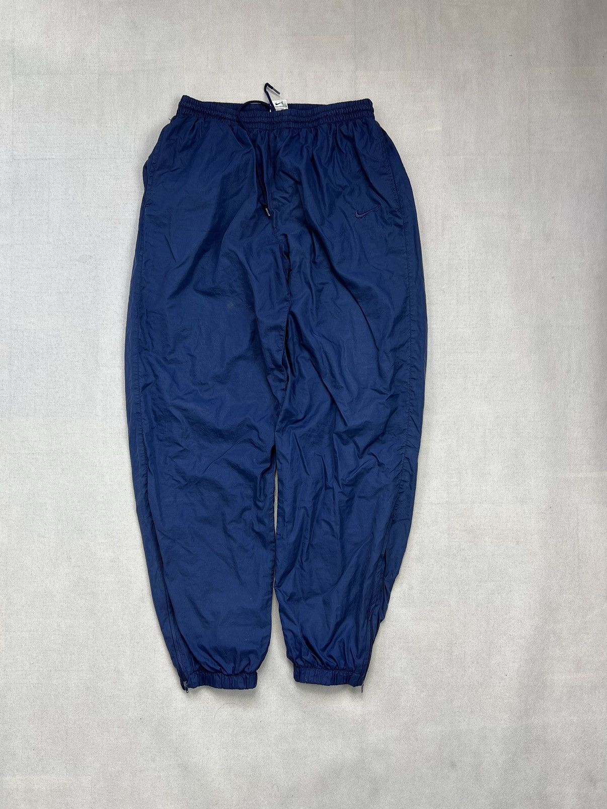 Nike × Vintage Pants Nike Small Logo Swoosh Vintage 90’s Ortalion Size US 34 / EU 50 - 2 Thumbnail