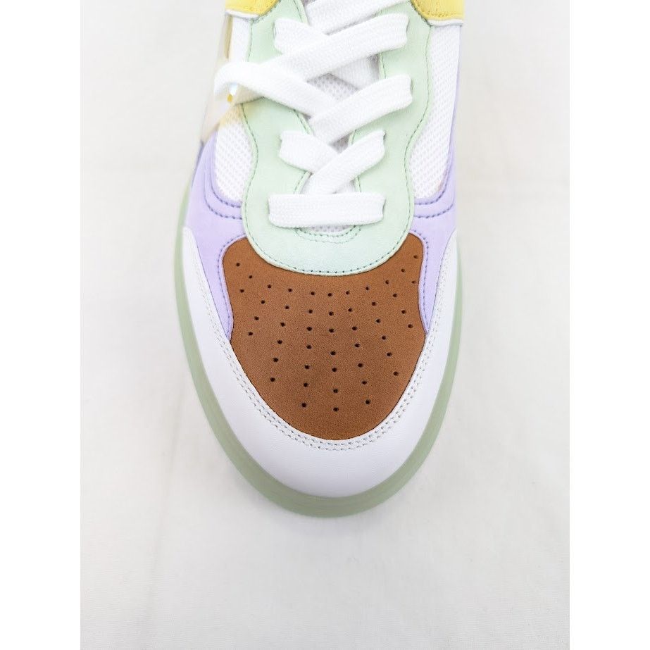 Christian Louboutin o1rshd1 Calf Astrol Loubi Flat Sneakers Studio Green/Lilac Size US 12 / EU 45 - 5 Thumbnail