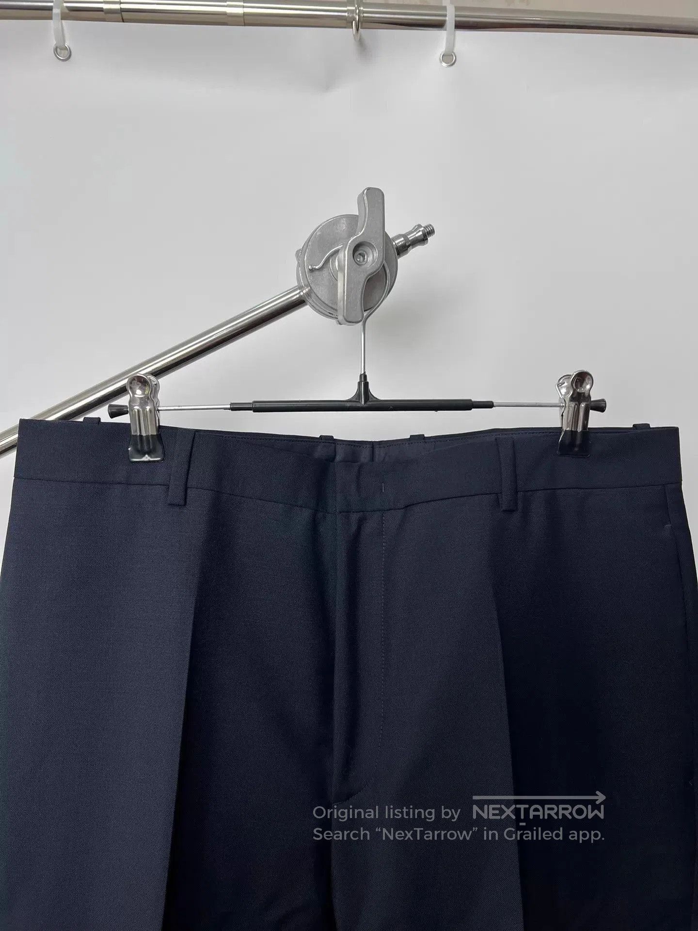 Jil Sander Black Casual Pants Size 32. Size US 32 / EU 48 - 3 Thumbnail