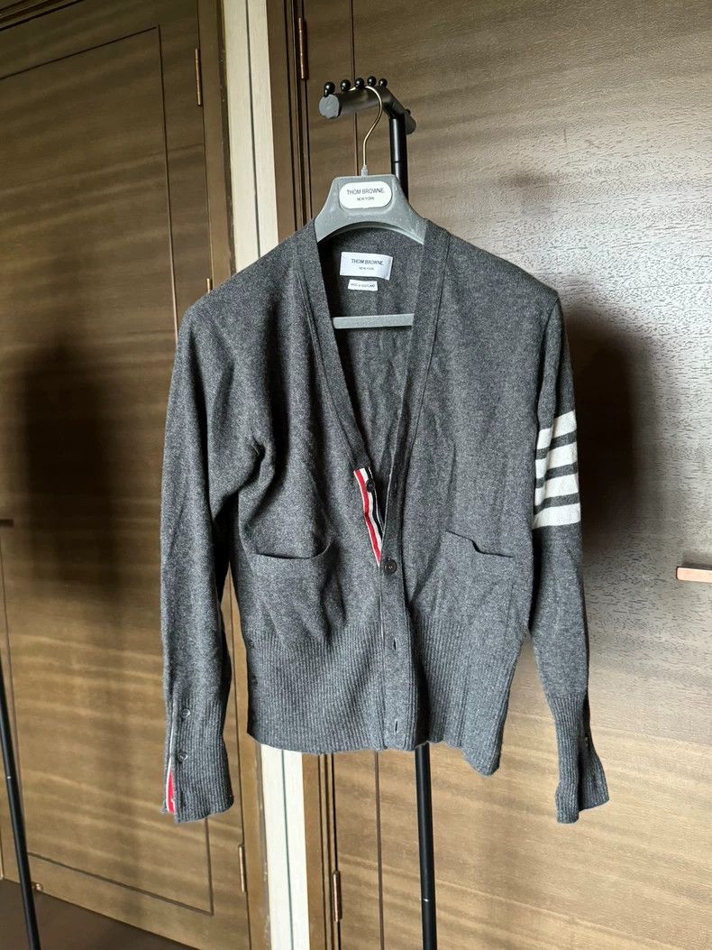 Thom Browne Thom Browne Cashmere cardigan Size US M / EU 48-50 / 2 - 1 Thumbnail