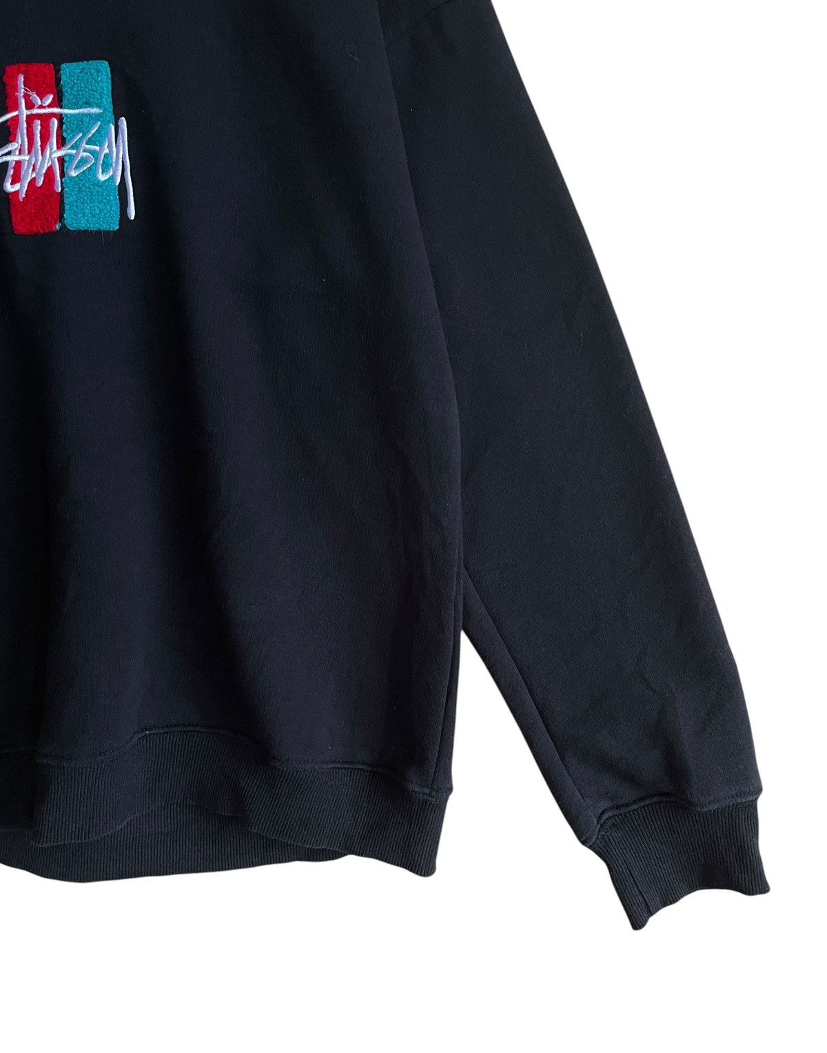 Stussy Rare Design Vintage Brand Stussy Big Logo Sweatshirt 2000s Size US M / EU 48-50 / 2 - 4 Thumbnail