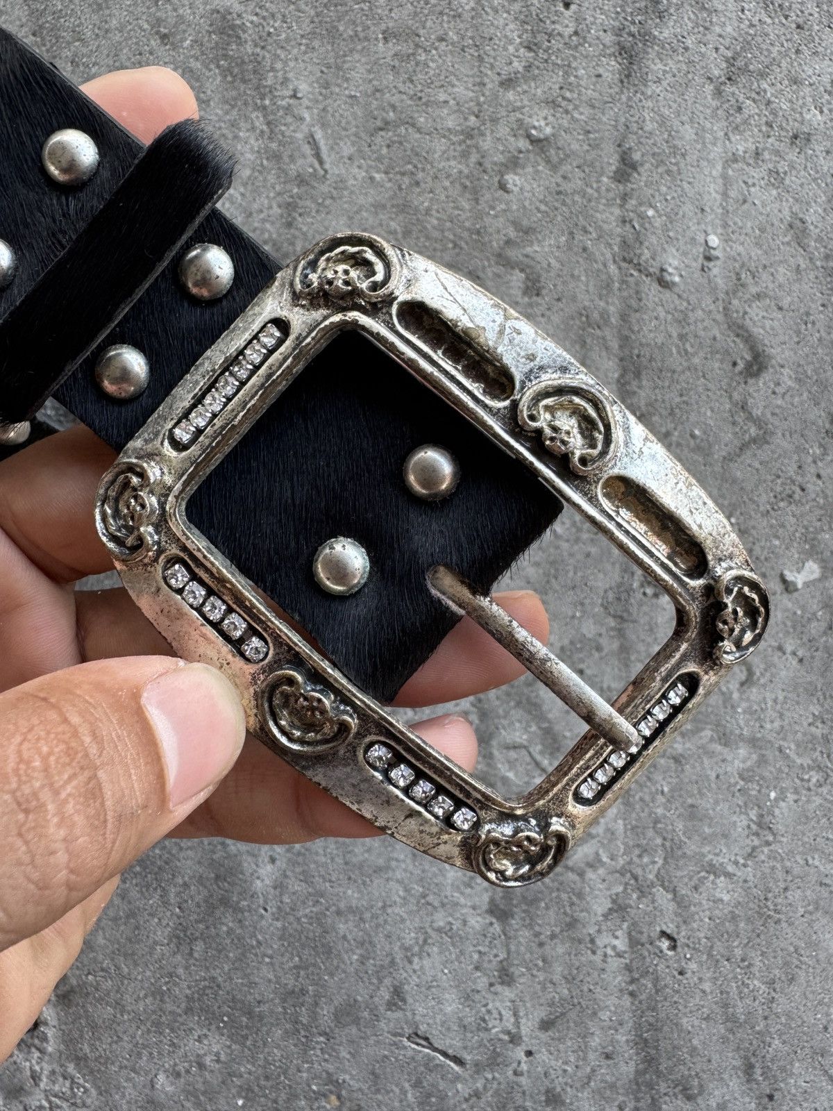 Japanese Brand Japanese Gothic Studed Belt Size ONE SIZE - 5 Thumbnail